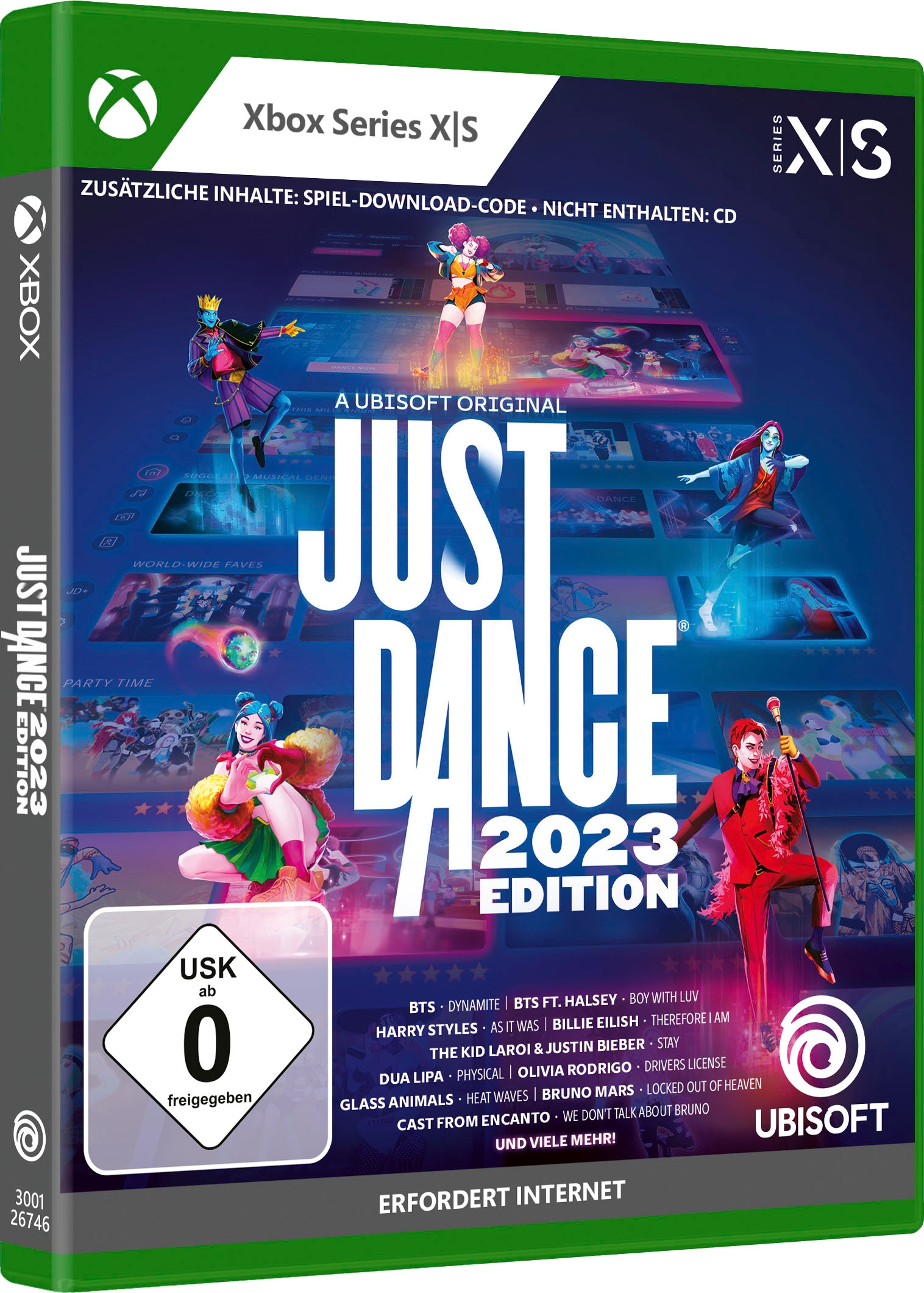 Image of UBISOFT Spielesoftware "Just Dance 2023 Edition (Code in a box)" Xbox Series X