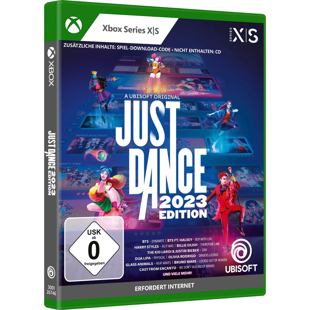 UBISOFT Spielesoftware »Just Dance 2023 Edition (Code in a box)«, Xbox Series X-Xbox Series X