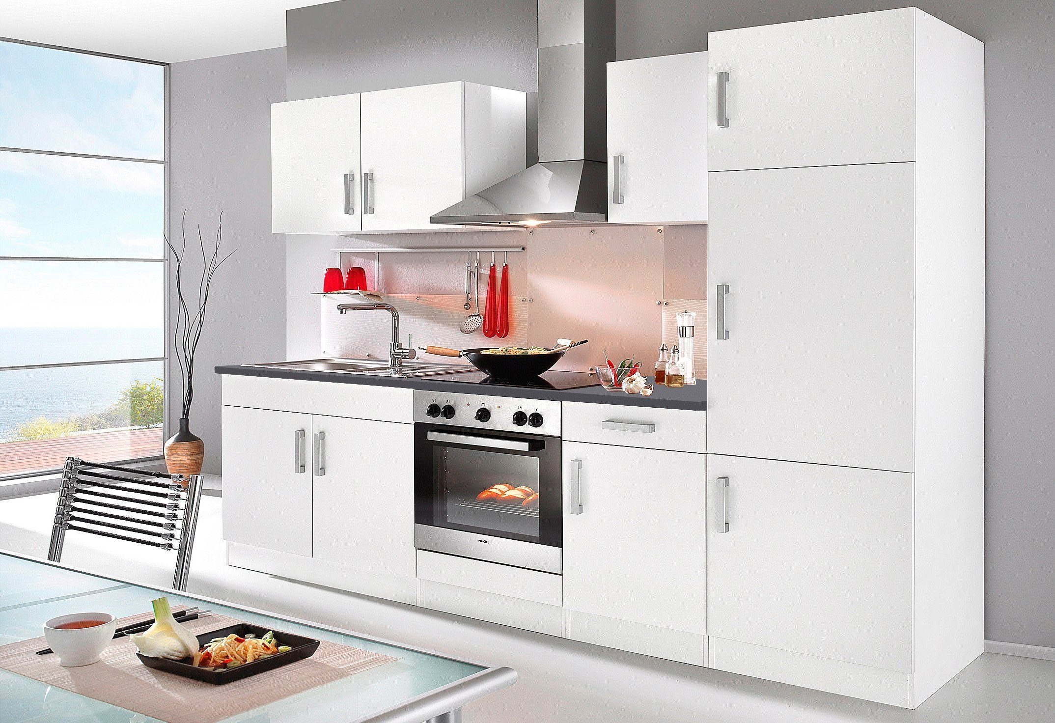 KOCHSTATION Armoire basse »KS-Toronto, Breite 100 cm«