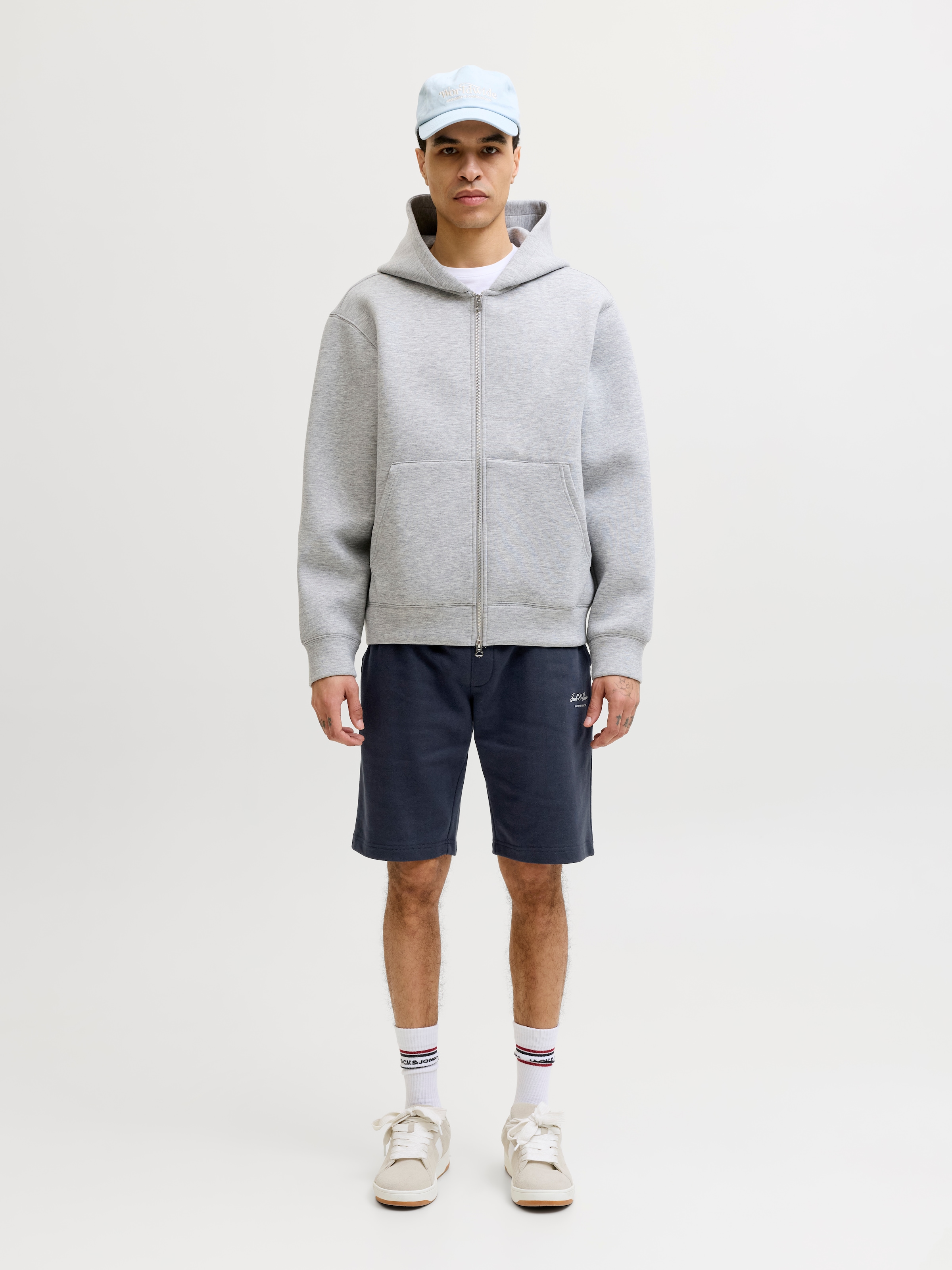 Jack & Jones »JPSTGORDON ARCHIVE SWEAT SHORTS MID SN«  mit Kordelzug