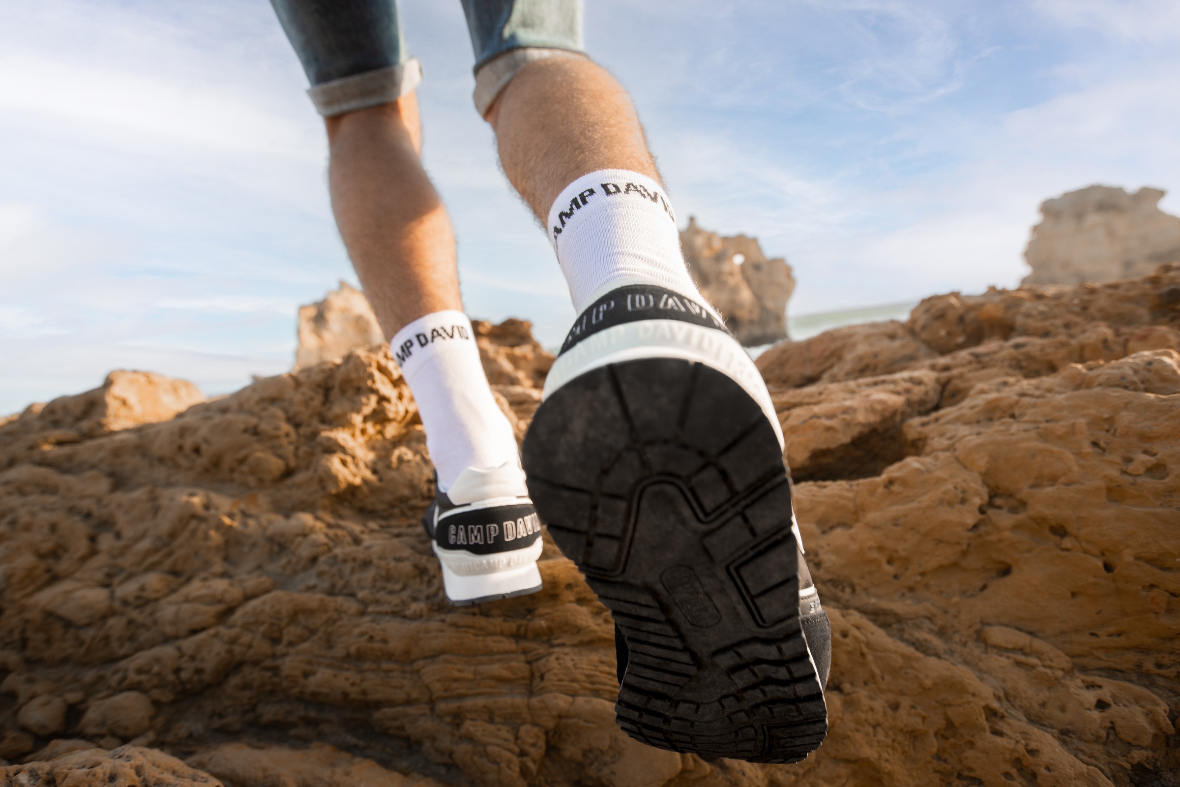 CAMP DAVID Chaussettes »mesh ventilation« 6 Couple tlg. Action-Mesh Belüftung