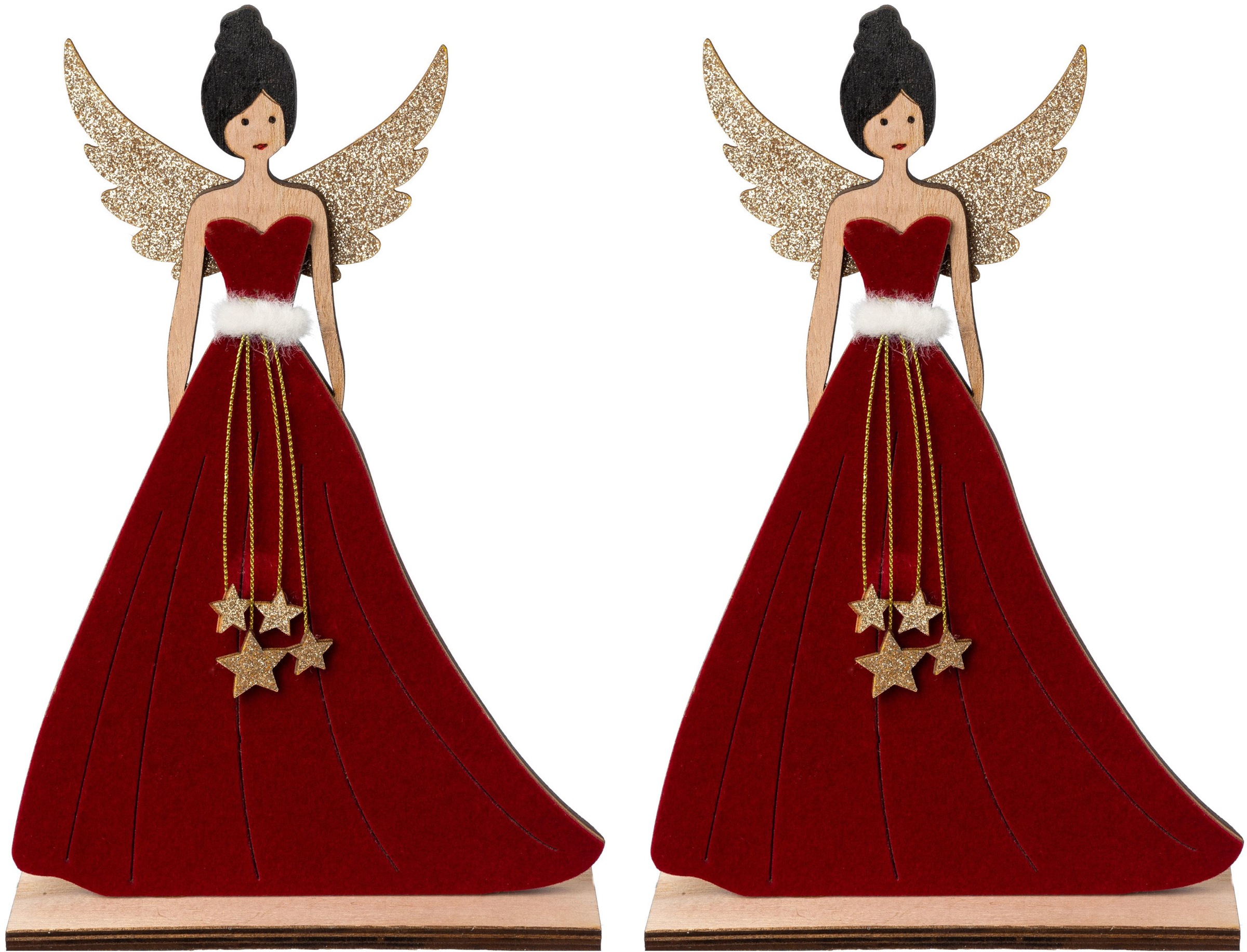 Image of Creativ deco Dekofigur, (2 St.), mit Stoffapplikationen bei Ackermann Versand Schweiz