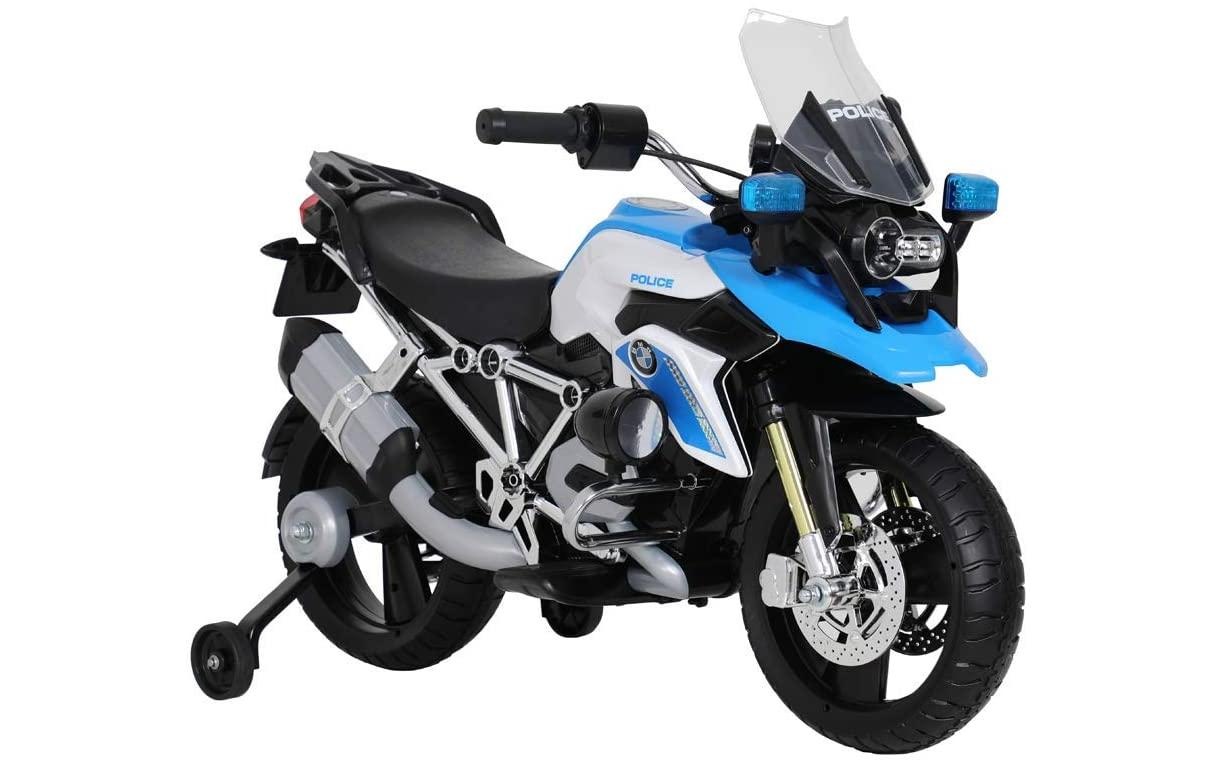 Image of Rollplay Elektro-Kindermotorrad »BMW R1200 GS Police Motorcycle Blau/Schwarz/Weiss«, ab 3 Jahren bei Ackermann Versand Schweiz