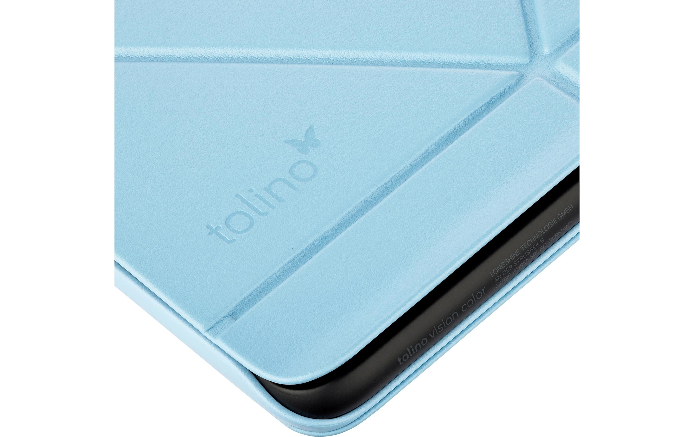 Tolino E-Reader-Hülle »Vision Color Origami Dusk Blue« 17,8 cm (7 Zoll)
