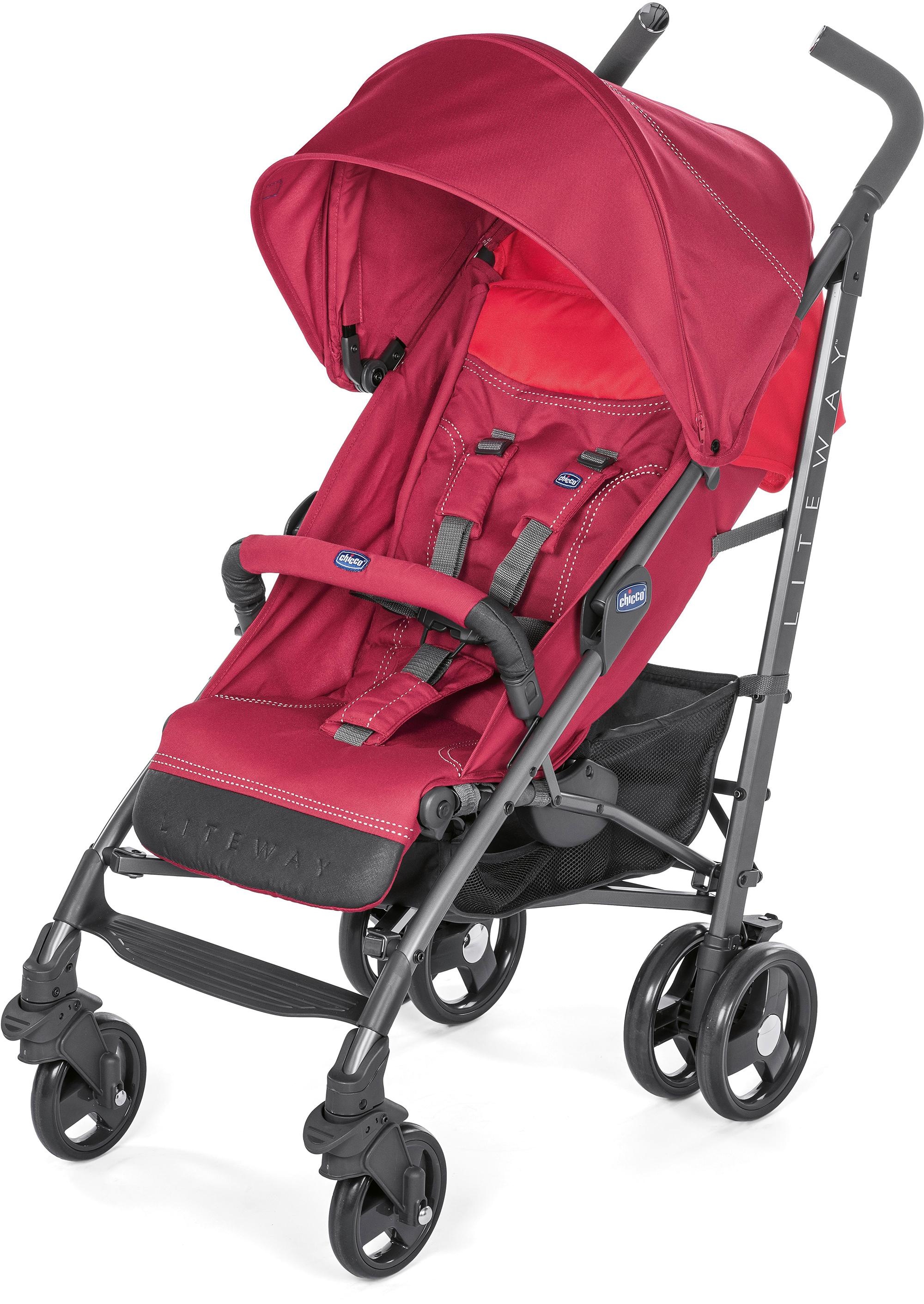 Image of Chicco Sport-Kinderwagen »Lite Way 3, Red Berry«, mit Regenschutz; bei Ackermann Versand Schweiz