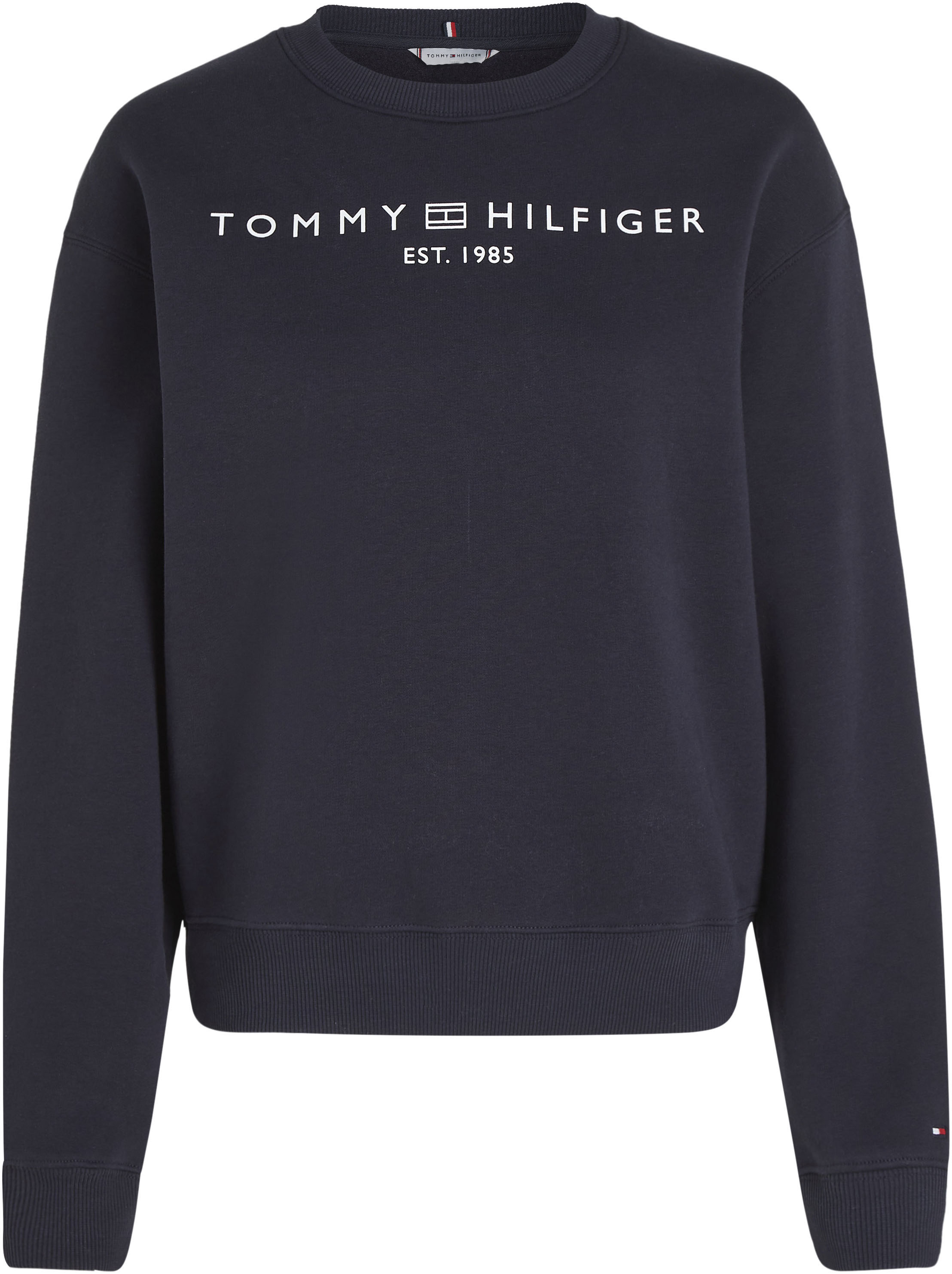Tommy Hilfiger Curve Sweatshirt »CRV MDRN REG CORP LOGO SWTSHRT«, mit Logostickerei im Sale-Tommy Hilfiger Curve 1