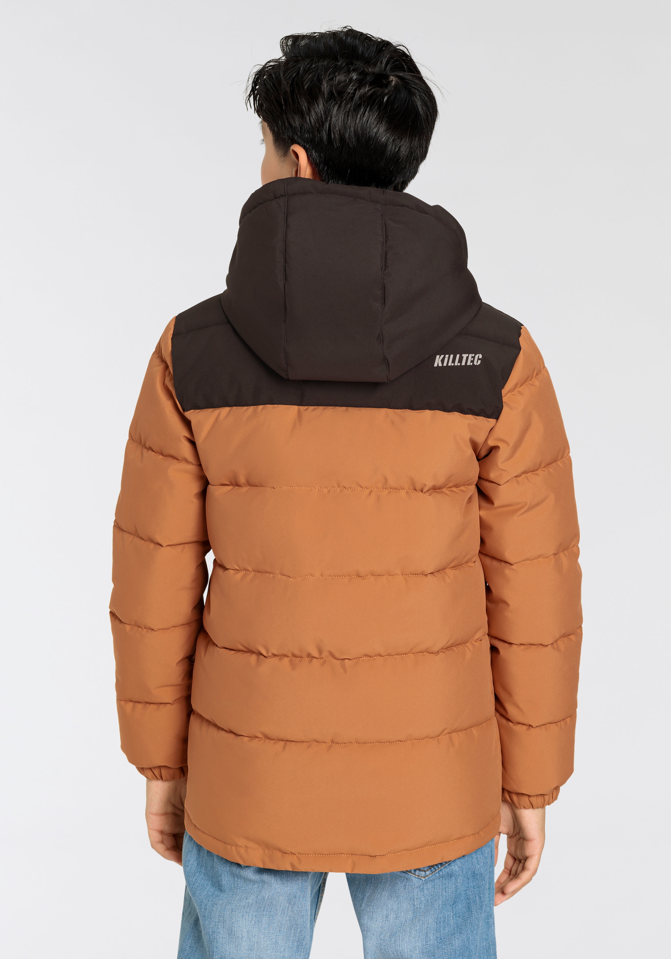 Killtec Winterjacke »KW 1 BYS JCKT OT - für Kinder«, mit Kapuze, Winddicht & Wasserabweisend & Atmungsaktiv