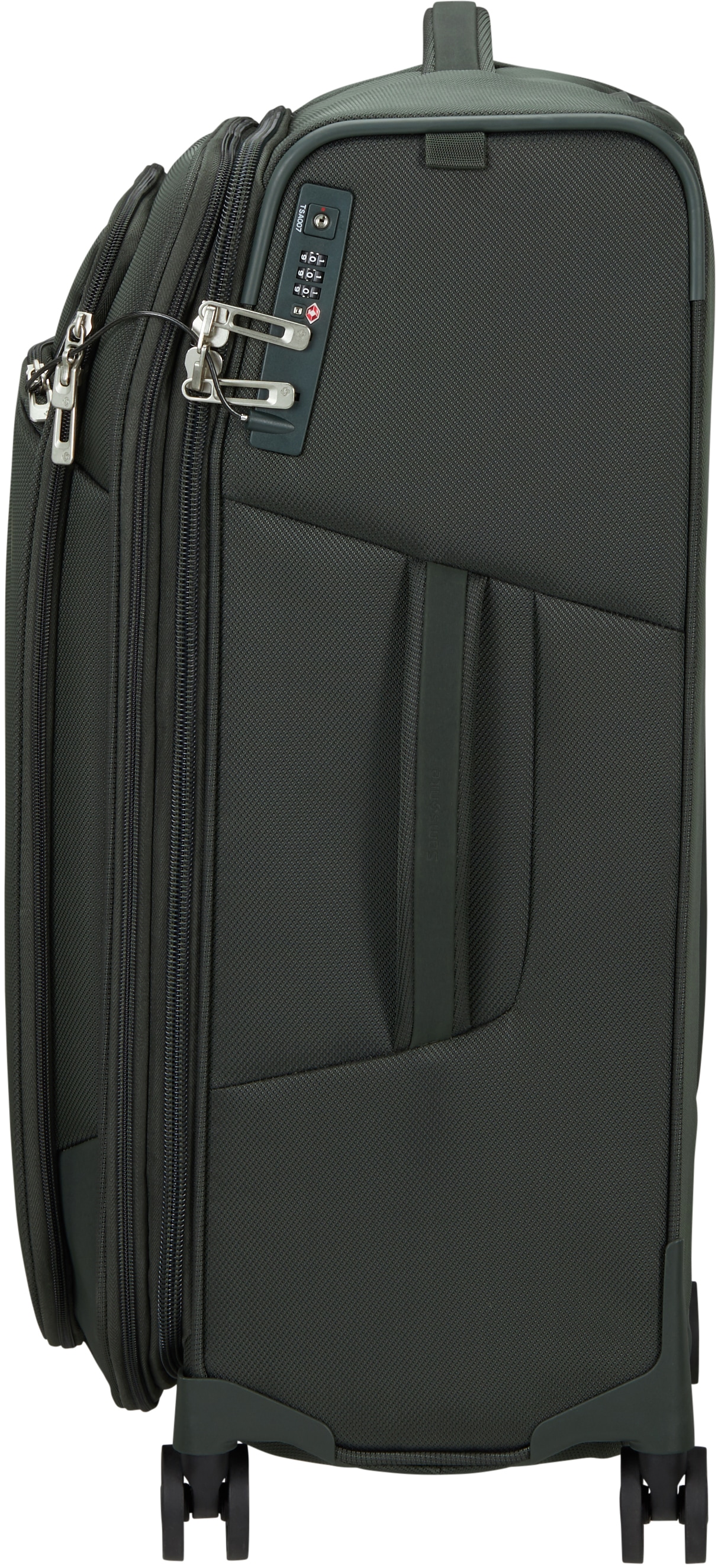 Samsonite Weichgepäck-Trolley »RESPARK exp, verschiedene Grössen und Farben«, 4 Rollen, Reisekoffer Aufgabegepäck Reisegepäck mit Volumenerweiterung