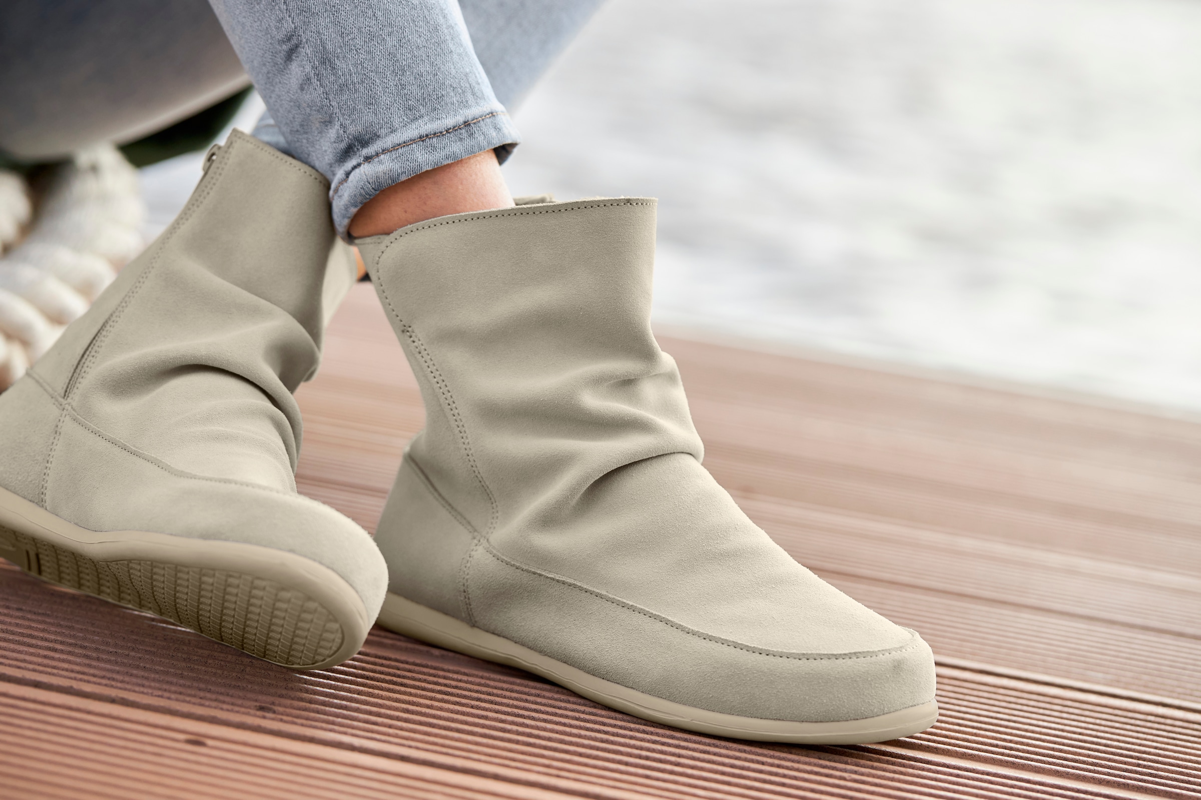 Vivance Stiefelette »Stiefel, Boots«, aus hochwertigem Leder mit Reissverschluss