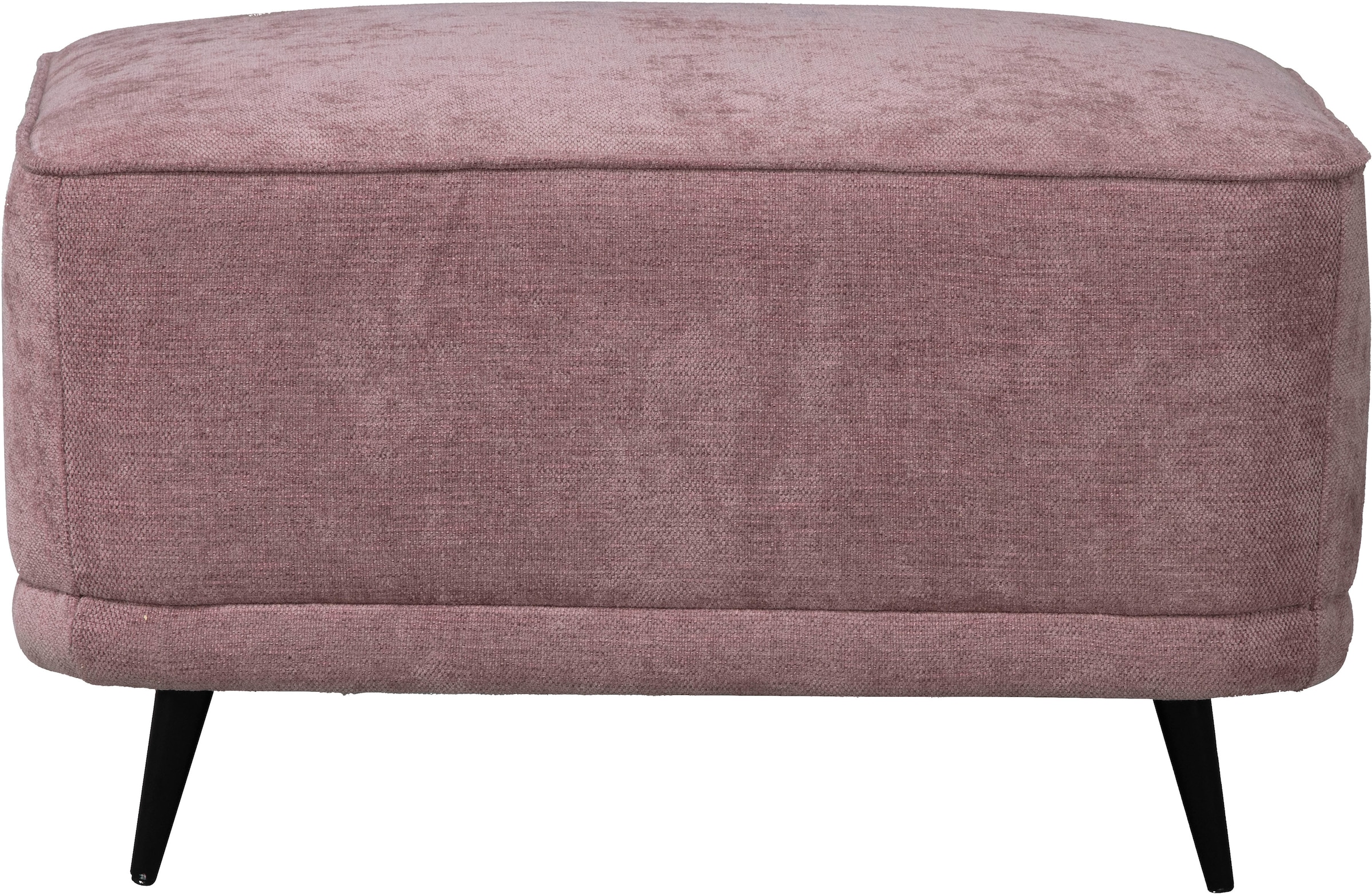 Home affaire Polsterhocker »Ashly« in 3 Bezugsvarianten, Bouclé, Samtoptik und Struktur weich.