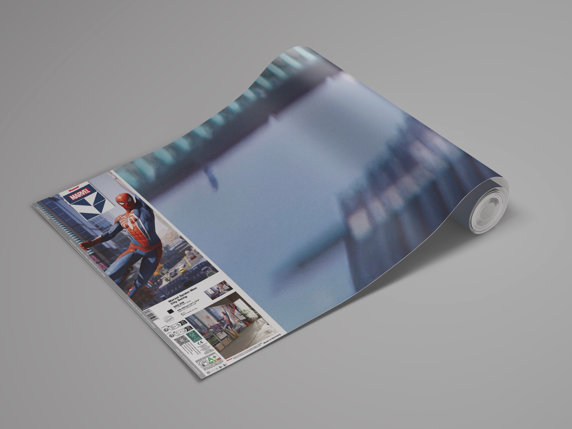 Komar Kindertapete »Marvel Spider-Man City Swing« bedruckt glatt