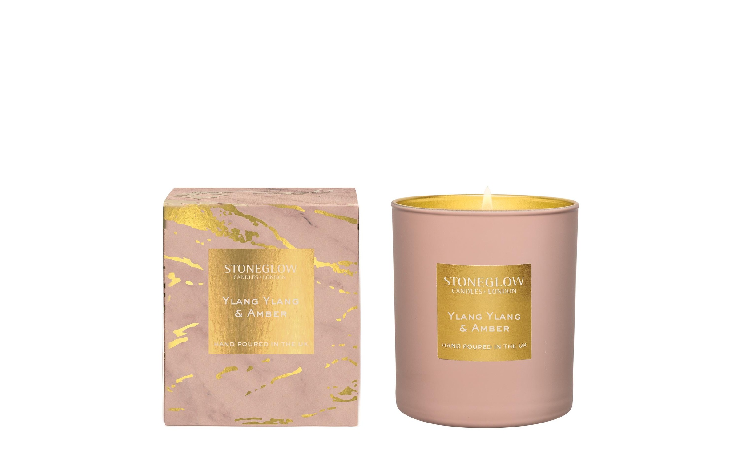 Image of Duftkerze "Stoneglow Ylang Ylang & Amber"