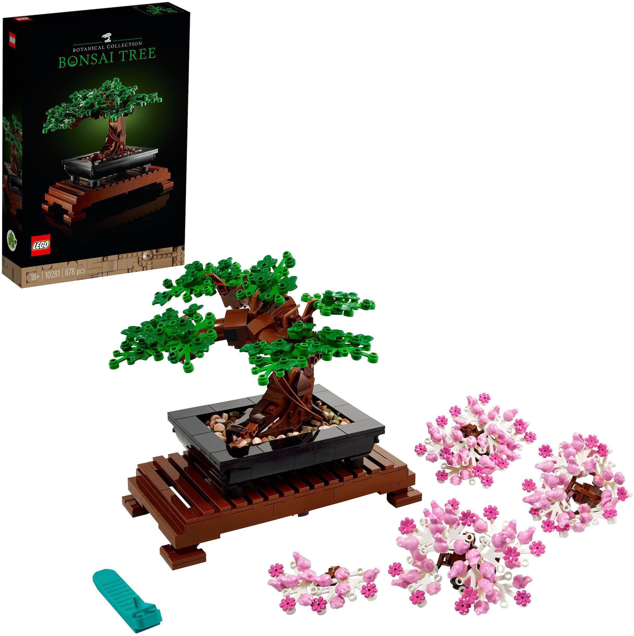 Konstruktionsspielsteine »Bonsai Baum (10281), LEGO® Creator Expert«, (878 St.), Made...
