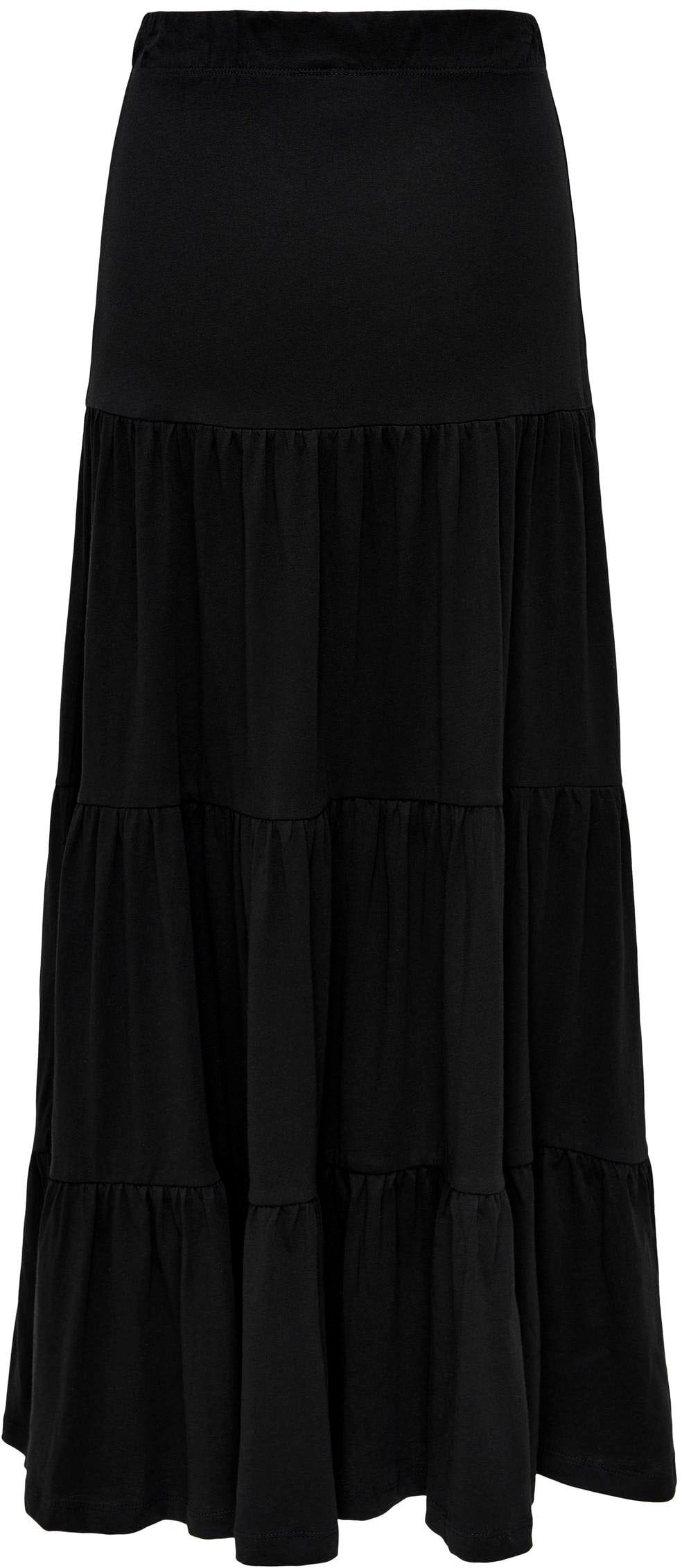 ONLY Maxirock »ONLMAY MAXI SKIRT« mit Volant