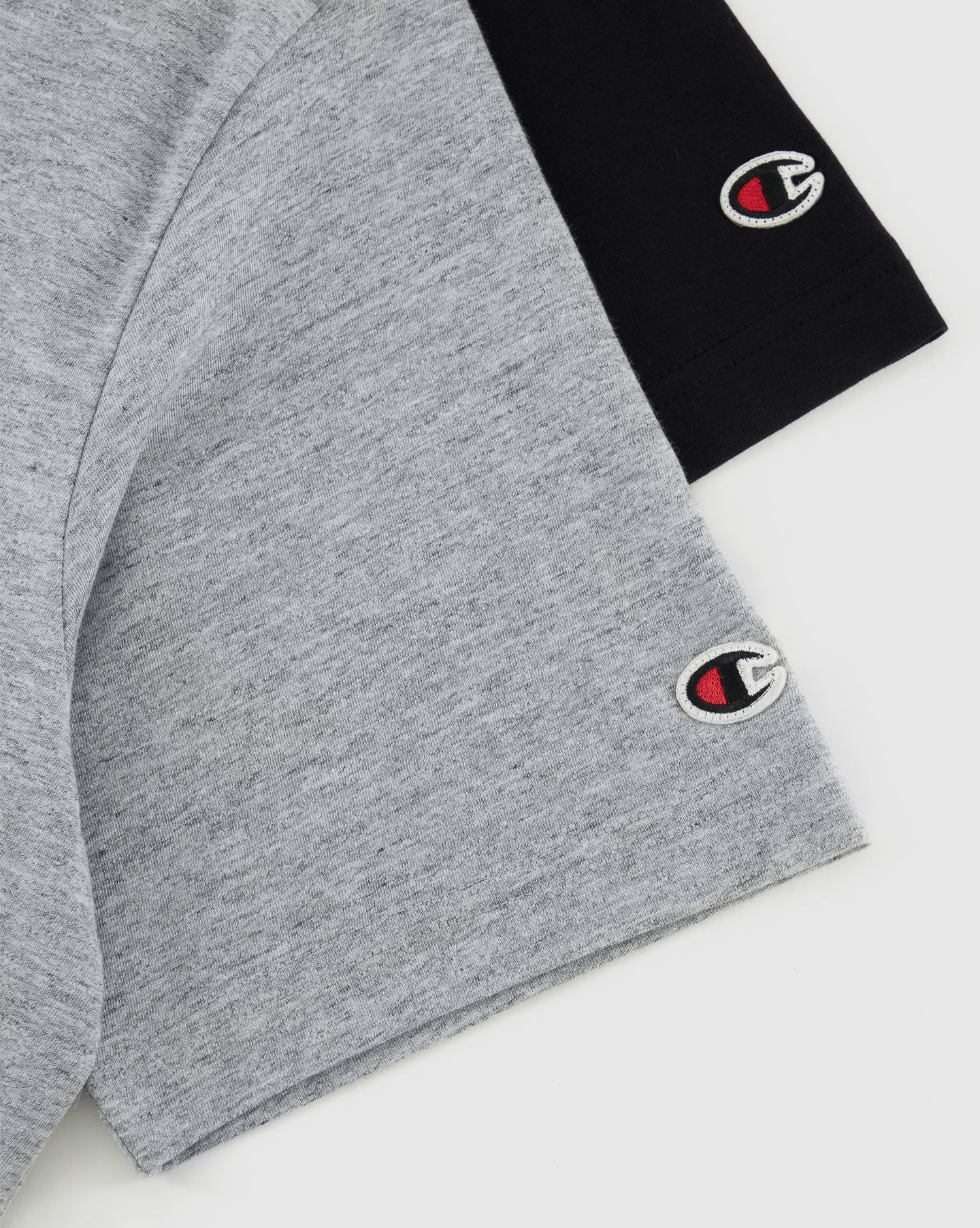Champion T-Shirt, (Packung, 2 tlg.), Basic Shirt, Doppelpack