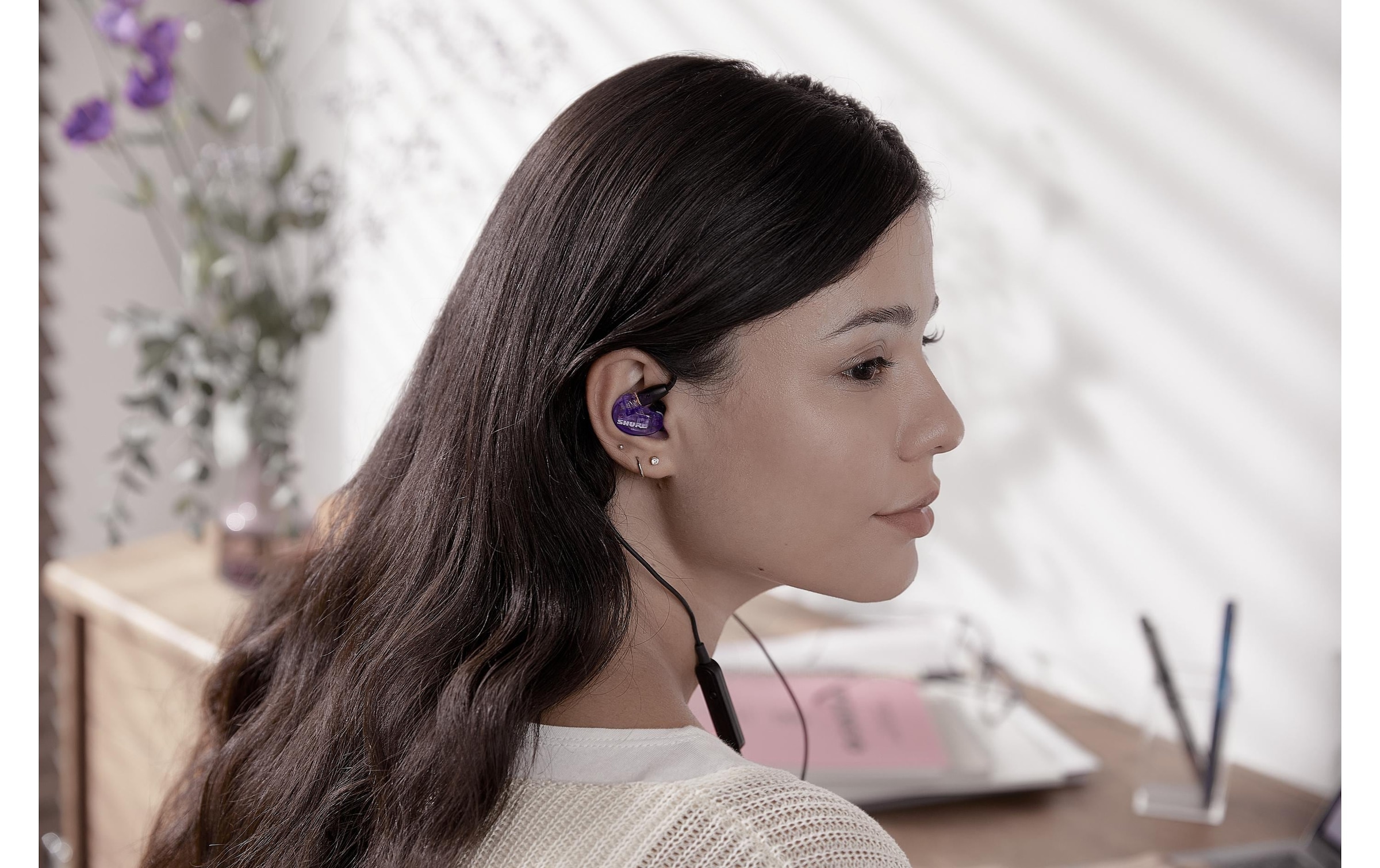 Shure In-Ear-Kopfhörer »SE215 Special Edition«, Anruf-Management, Inline-Fernbedienung, Lautstärkeregelung
