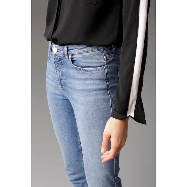 Aniston CASUAL Slim-fit-Jeans, regular Waist versandkostenfrei auf