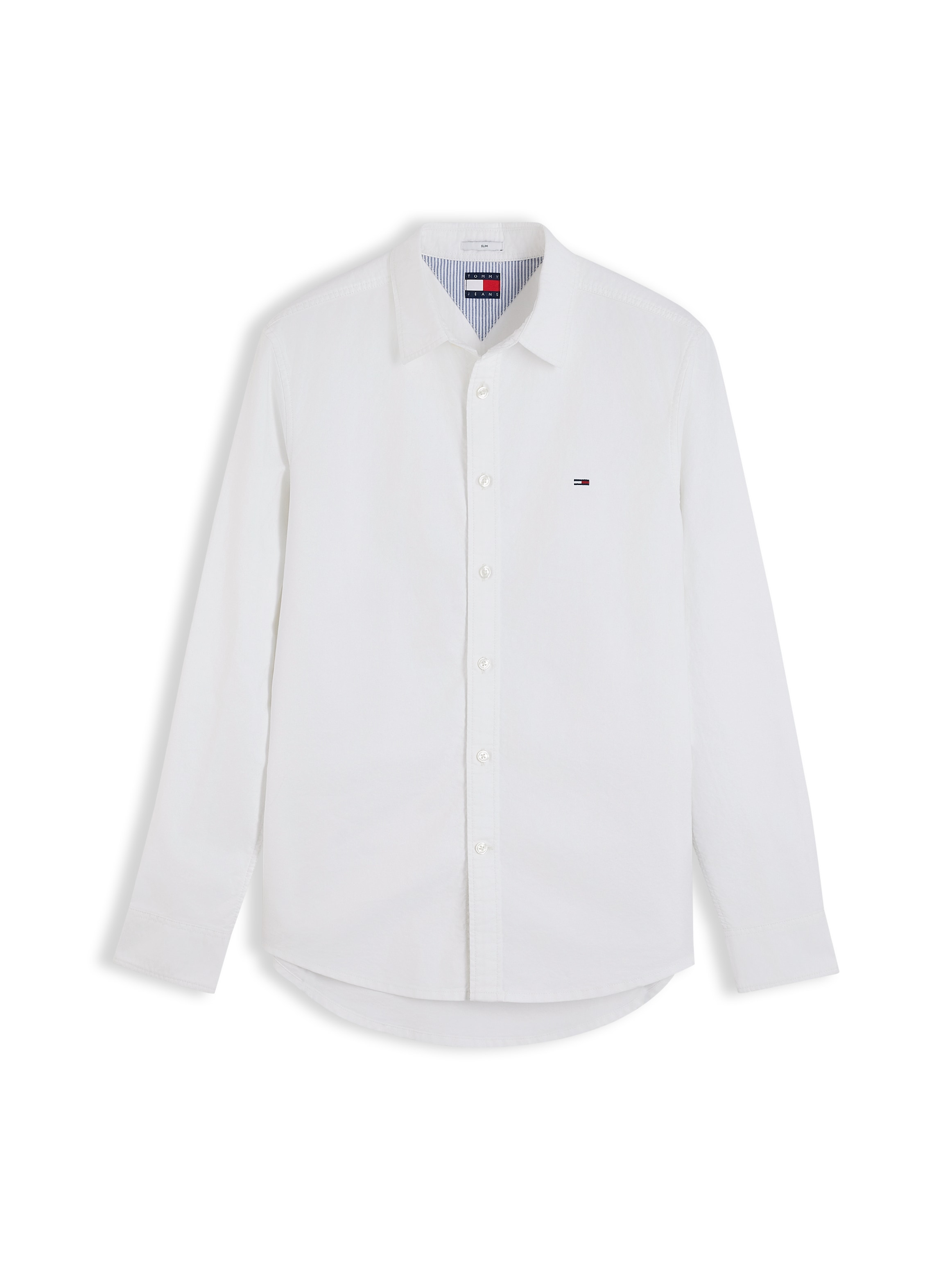 Tommy Jeans Chemise à manches longues »SLIM OXFORD SHIRT« Coupe slim avec col chemise