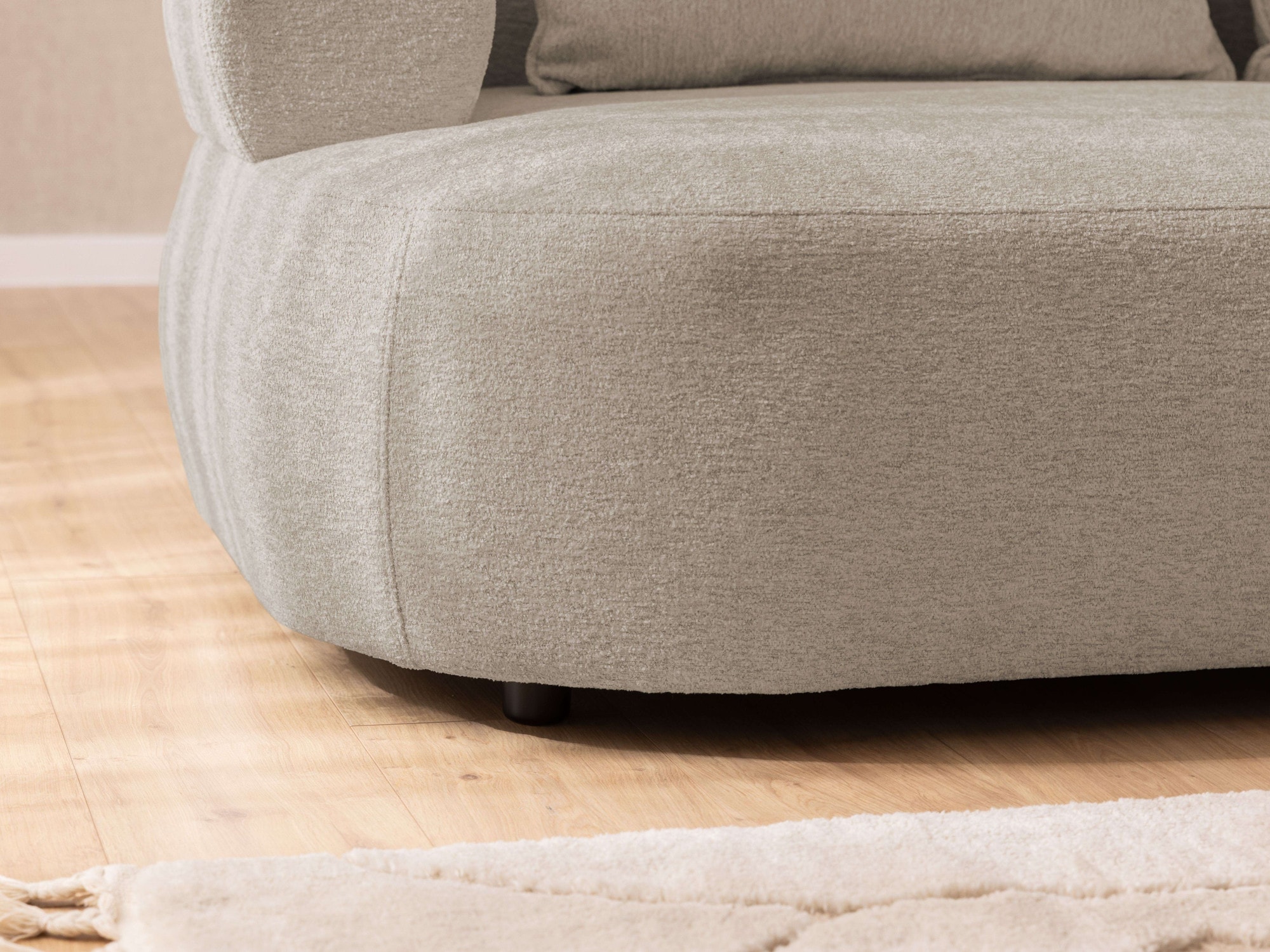 Home affaire Ecksofa »LUSSAC L-Form Design-Sofa mit Zierkissen, Masse B/T/H: 257/159/78 cm« hoher Sitzkomfort und modernes Design, Sofa ohne Bettfunktion