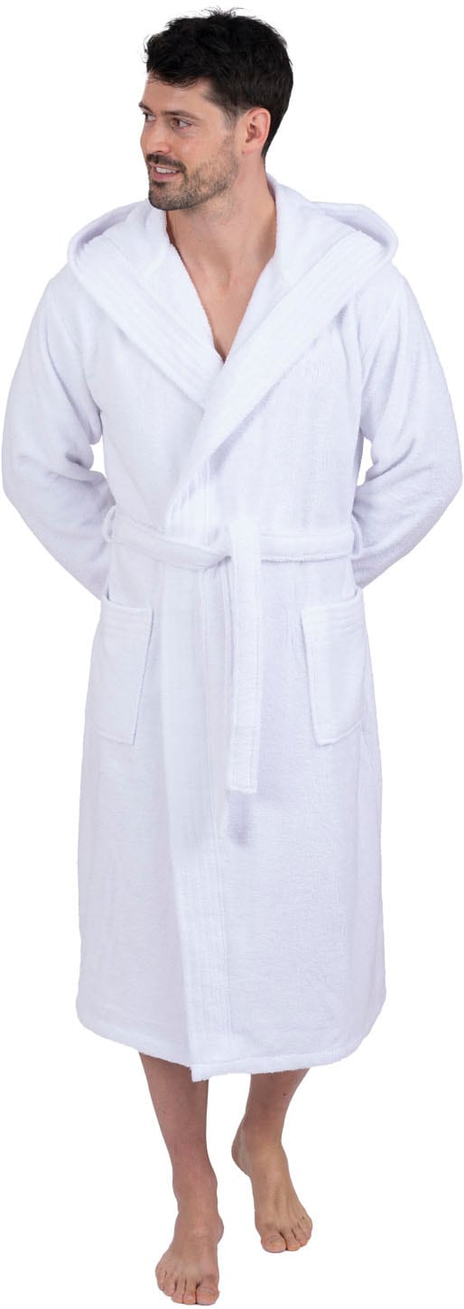 Image of Wewo fashion Unisex-Bademantel "3004, ideal für Sauna & Spa, Hotelbademantel, Morgenmantel" 1 Stk. klassisch elegant