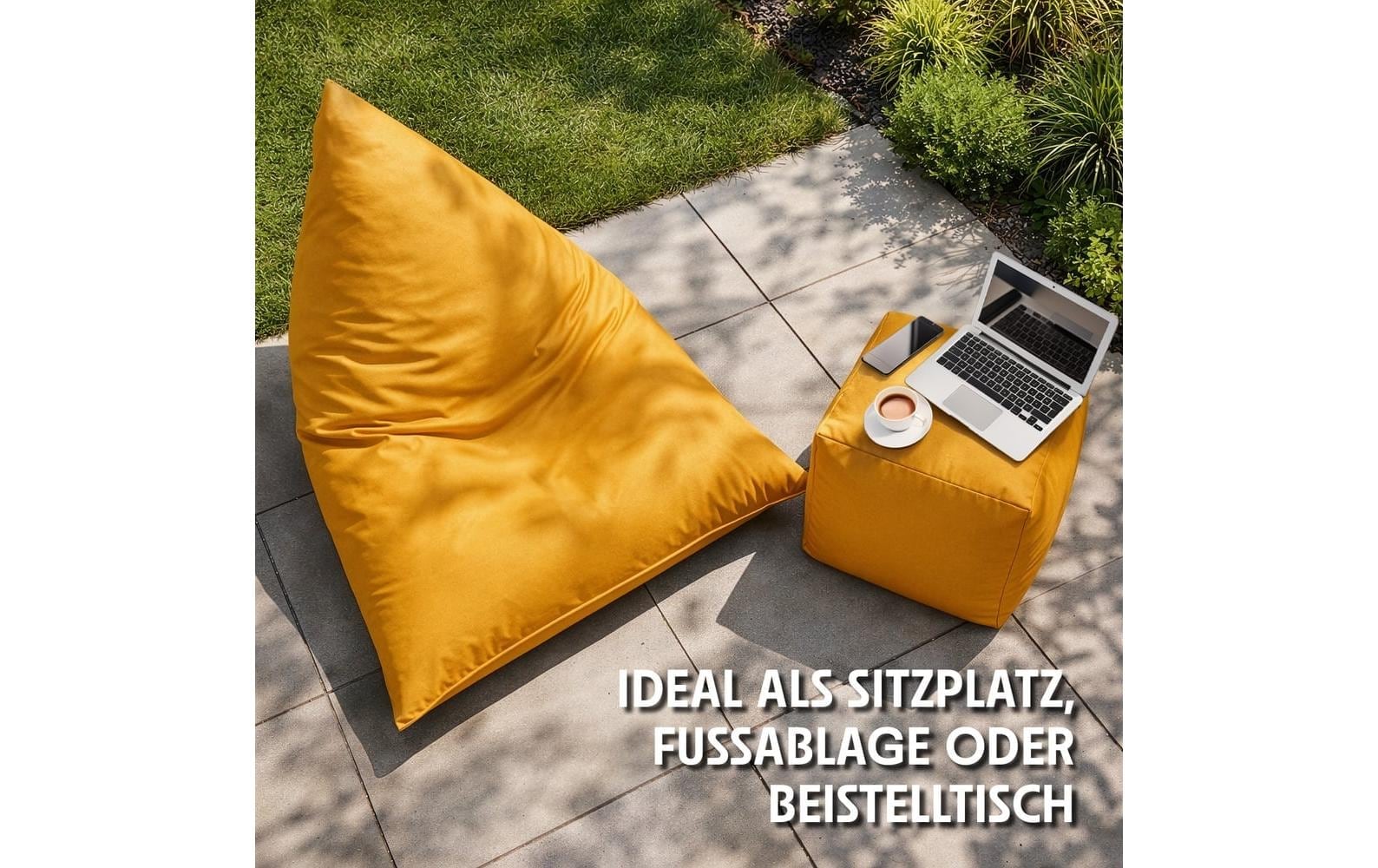 Urbanara Sitzsack »Basic-Outdoor, 85 l«