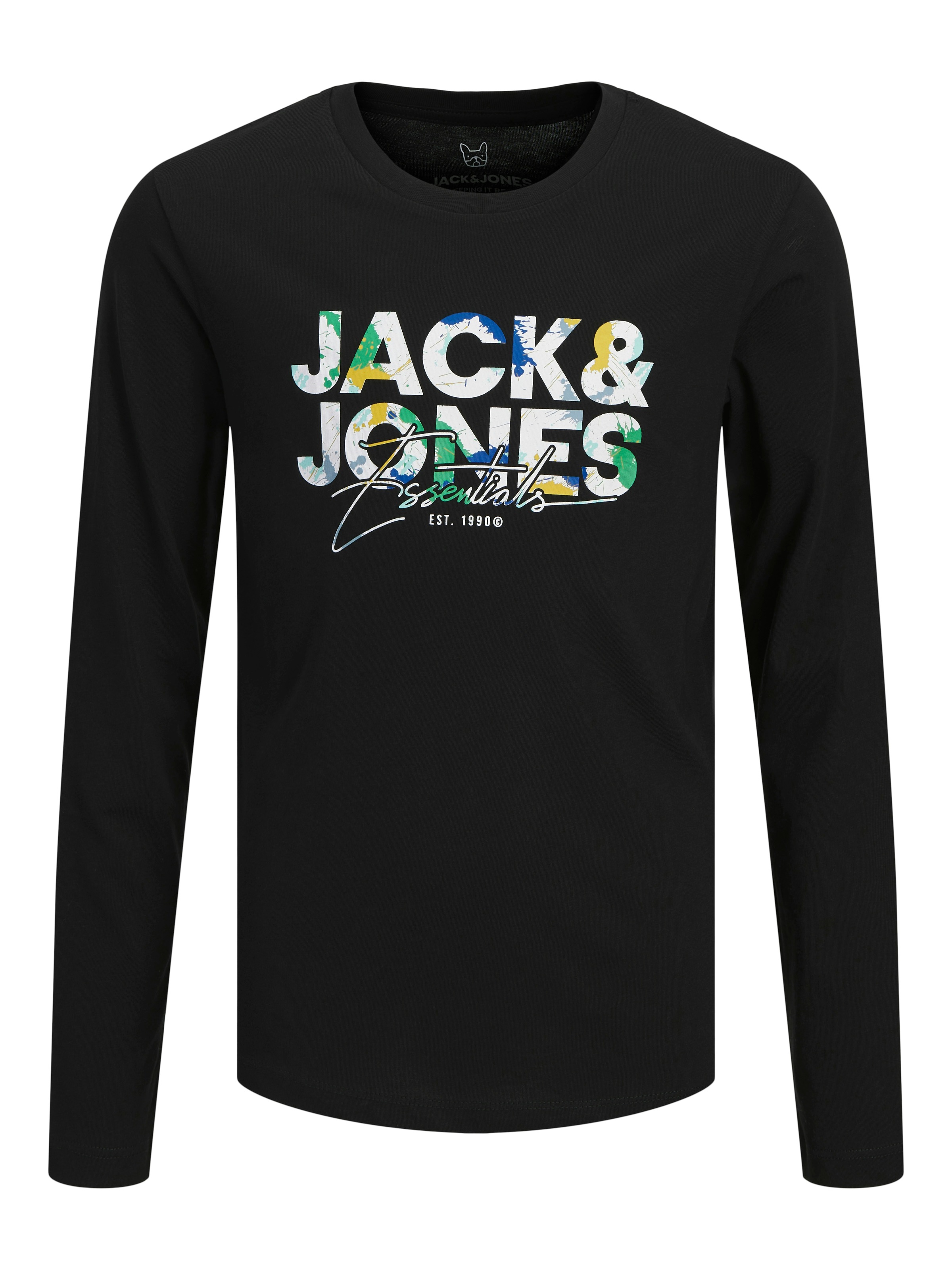 Jack & Jones Junior Langarmshirt »JJGEPLAS TEE LS CREW NECK JNR«