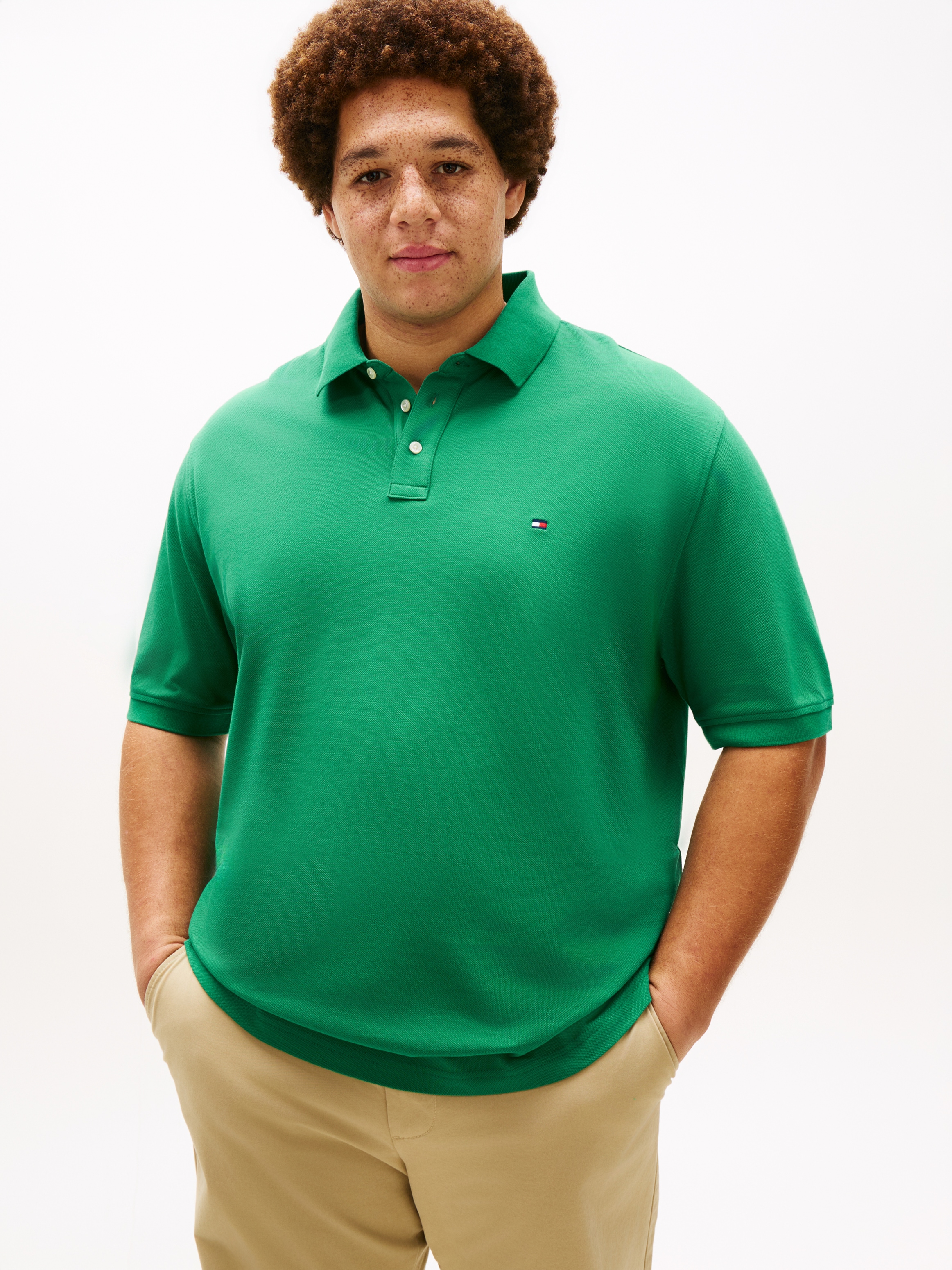 Tommy Hilfiger Big & Tall Polo »1985 - REGULAR« elastisch, Regular Fit für grosse Grössen