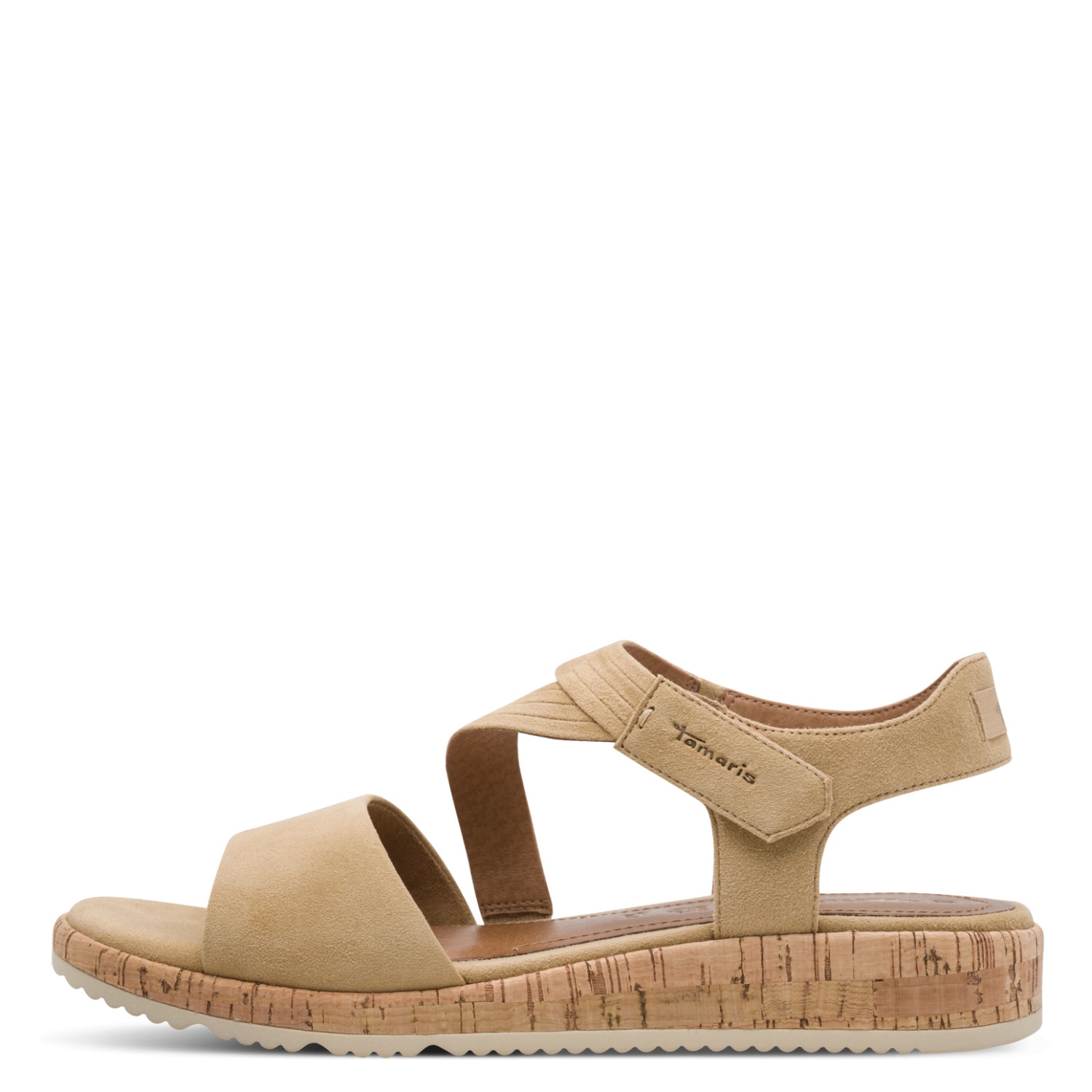 Tamaris Sandales compensées  sandale à brides, chaussure d'été avec équipement Touch it