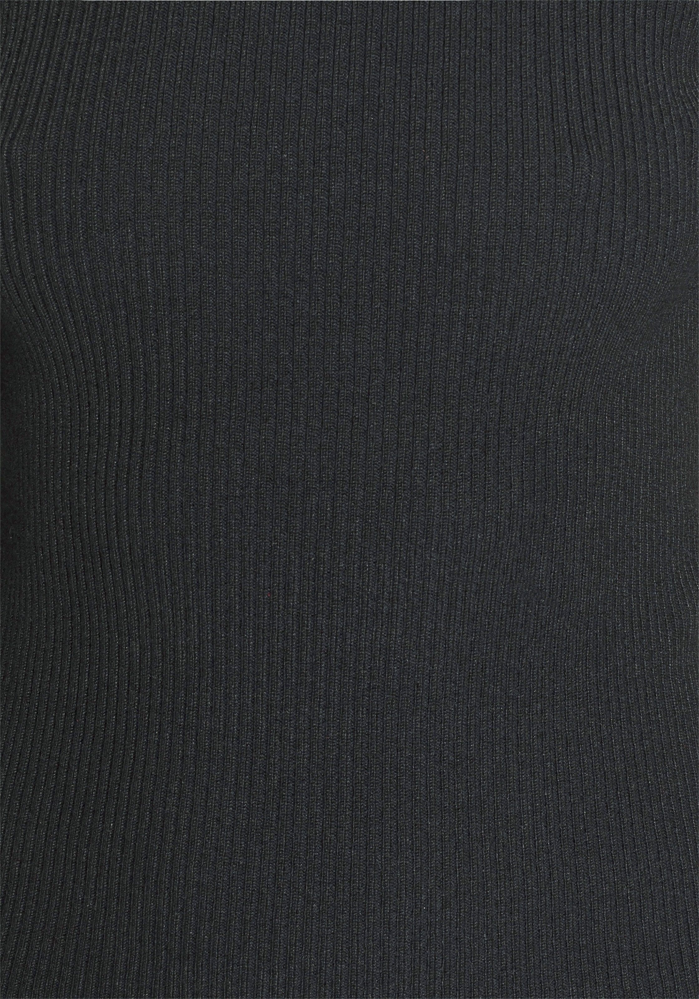 Melrose Pull en tricot aus Rippqualität mit Knöpfen