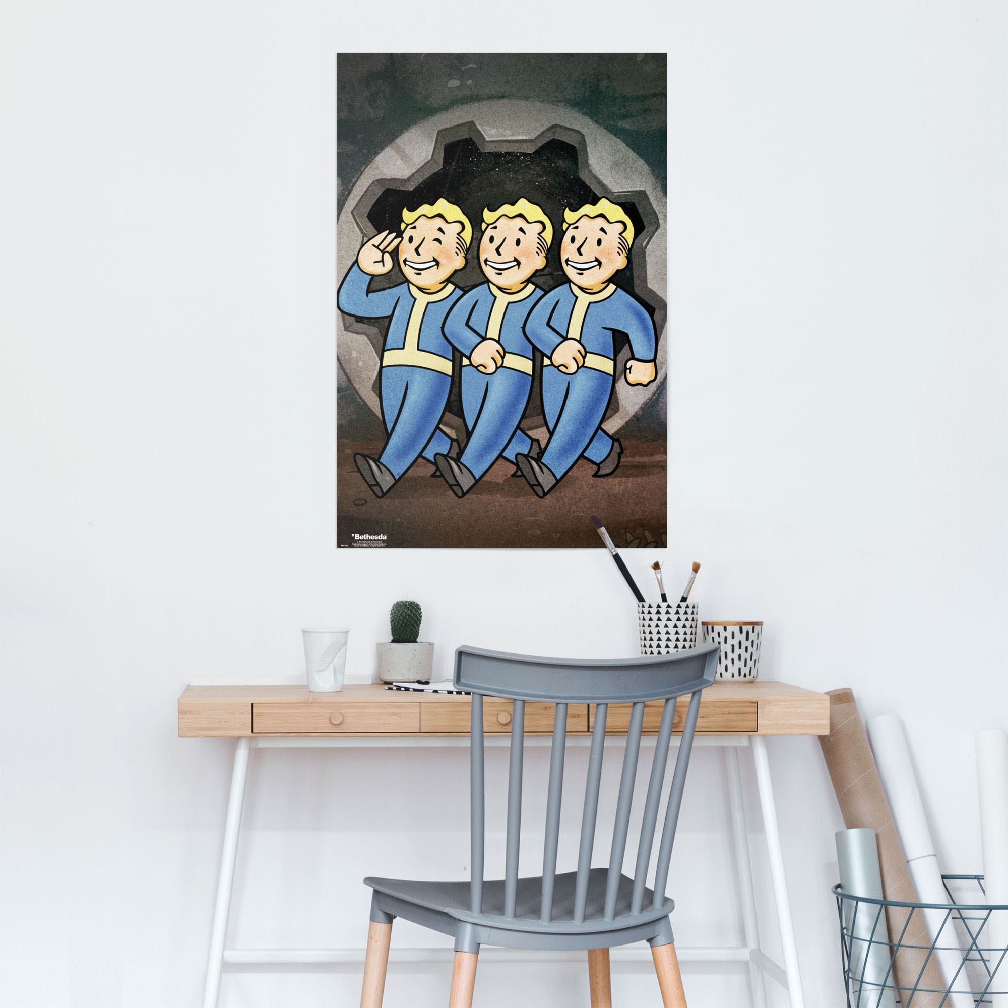 ♕ Reinders! Poster »Fallout 76 Vault boys«, (1 St.) versandkostenfrei auf