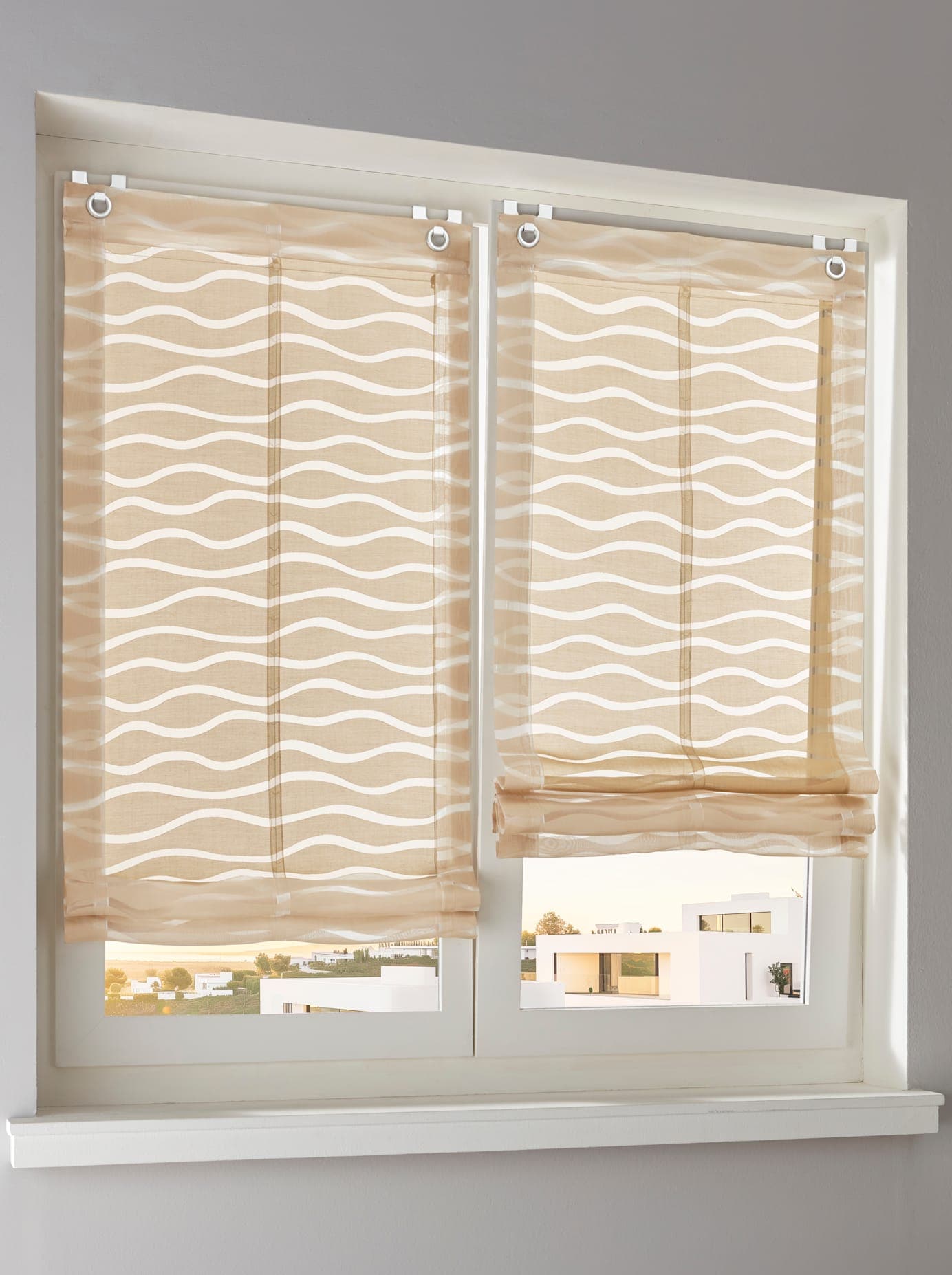 heine home Raffrollo mit Ösen