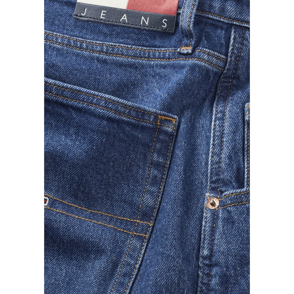Tommy Jeans Weite Jeans »DAISY JEAN LW BGY BH6110«, mit Logostickerei