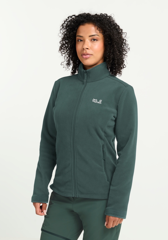 Jack Wolfskin Fleecejacke »TAUNUS 200 FZ W« als sportlicher Midlayer, für Wandern und Freizeit