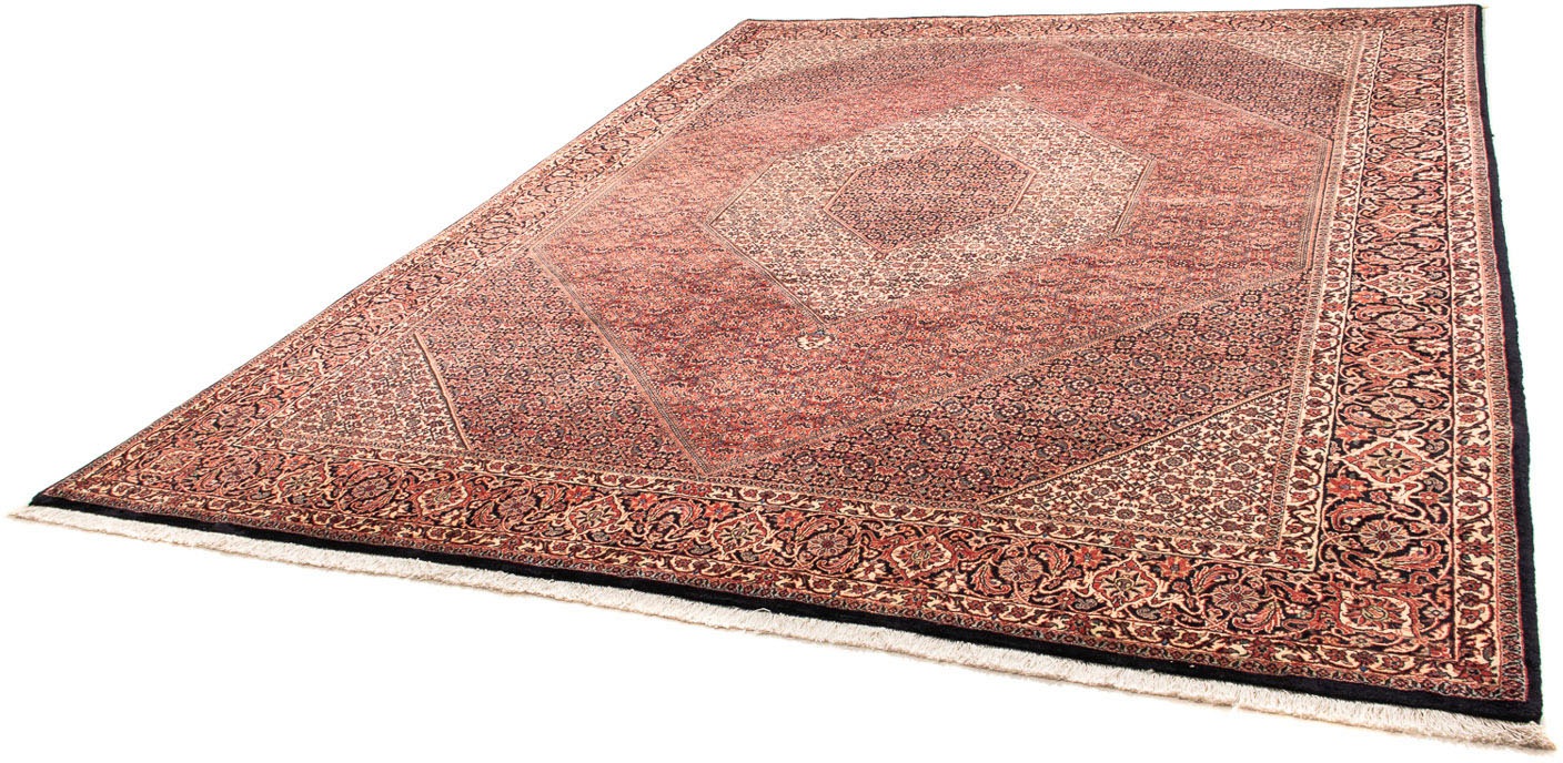 Image of morgenland Orientteppich »Perser - Bidjar - 340 x 252 cm - hellrot«, rechteckig, 15 mm Höhe, Wohnzimmer, Handgeknüpft, Einzelstück mit Zertifikat bei Ackermann Versand Schweiz