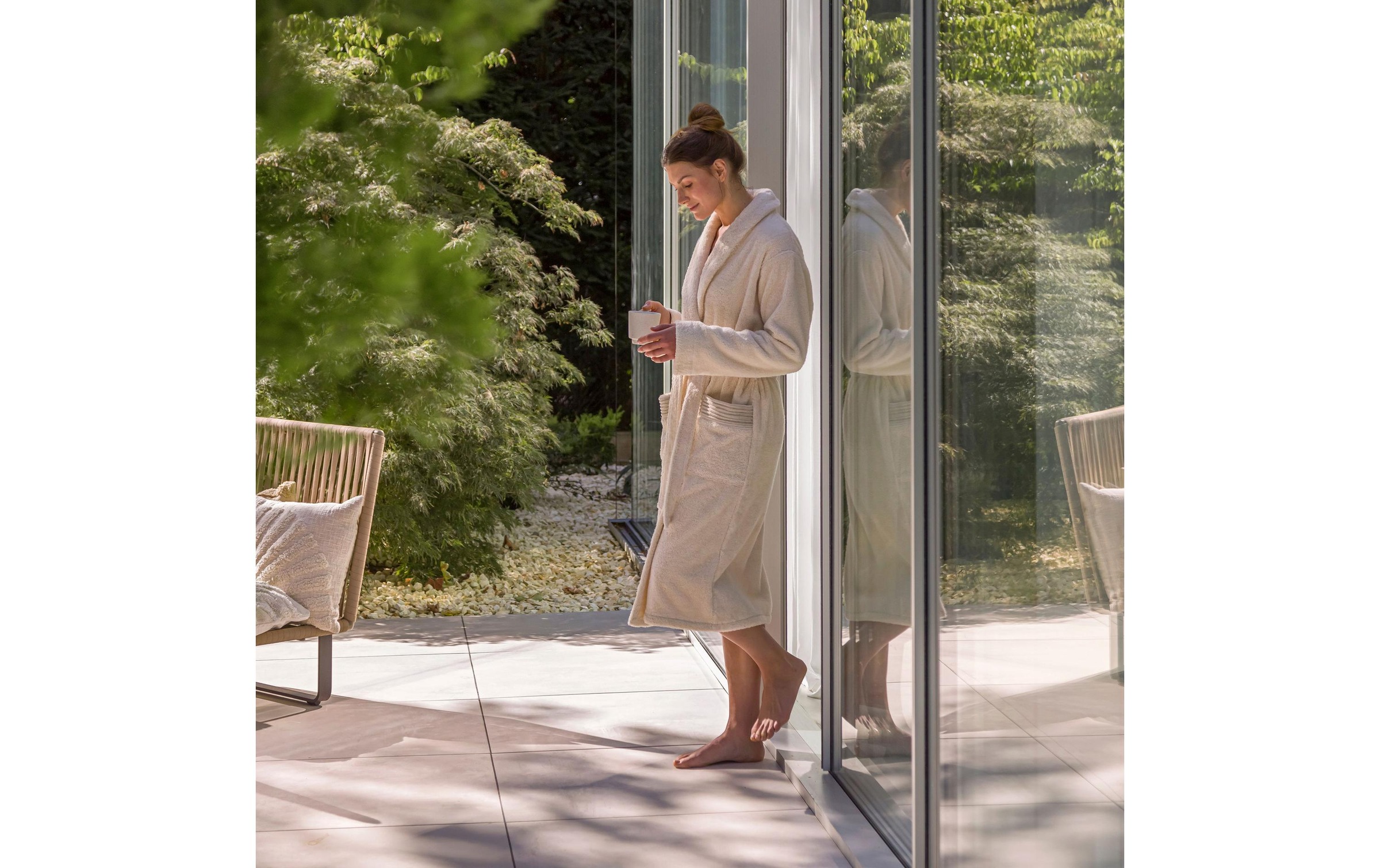 Möve Bademantel »Wellness L«