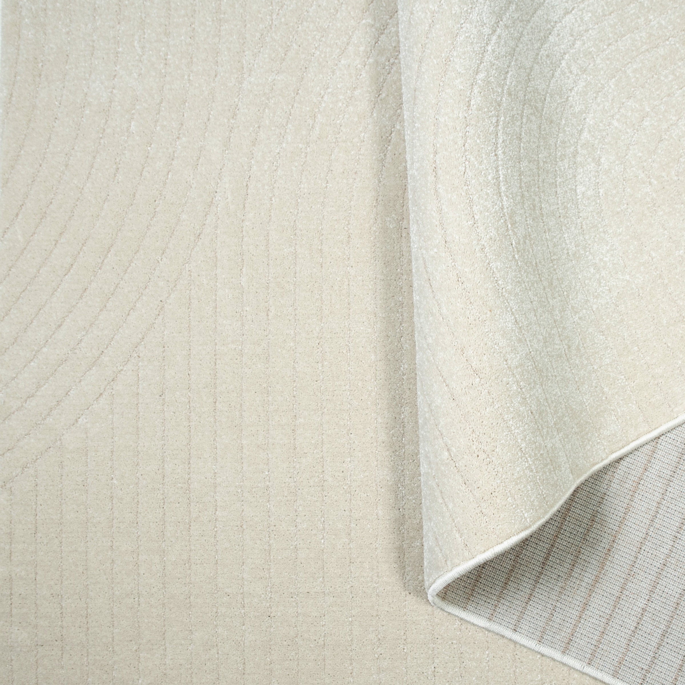 GOODproduct Teppich »Revea, Zen Garden-Design in Hoch-Tief-Struktur,« rechteckig 9 mm Höhe 3D-Effekt, softer Kurzflor, pflegeleicht, Scandi-Look