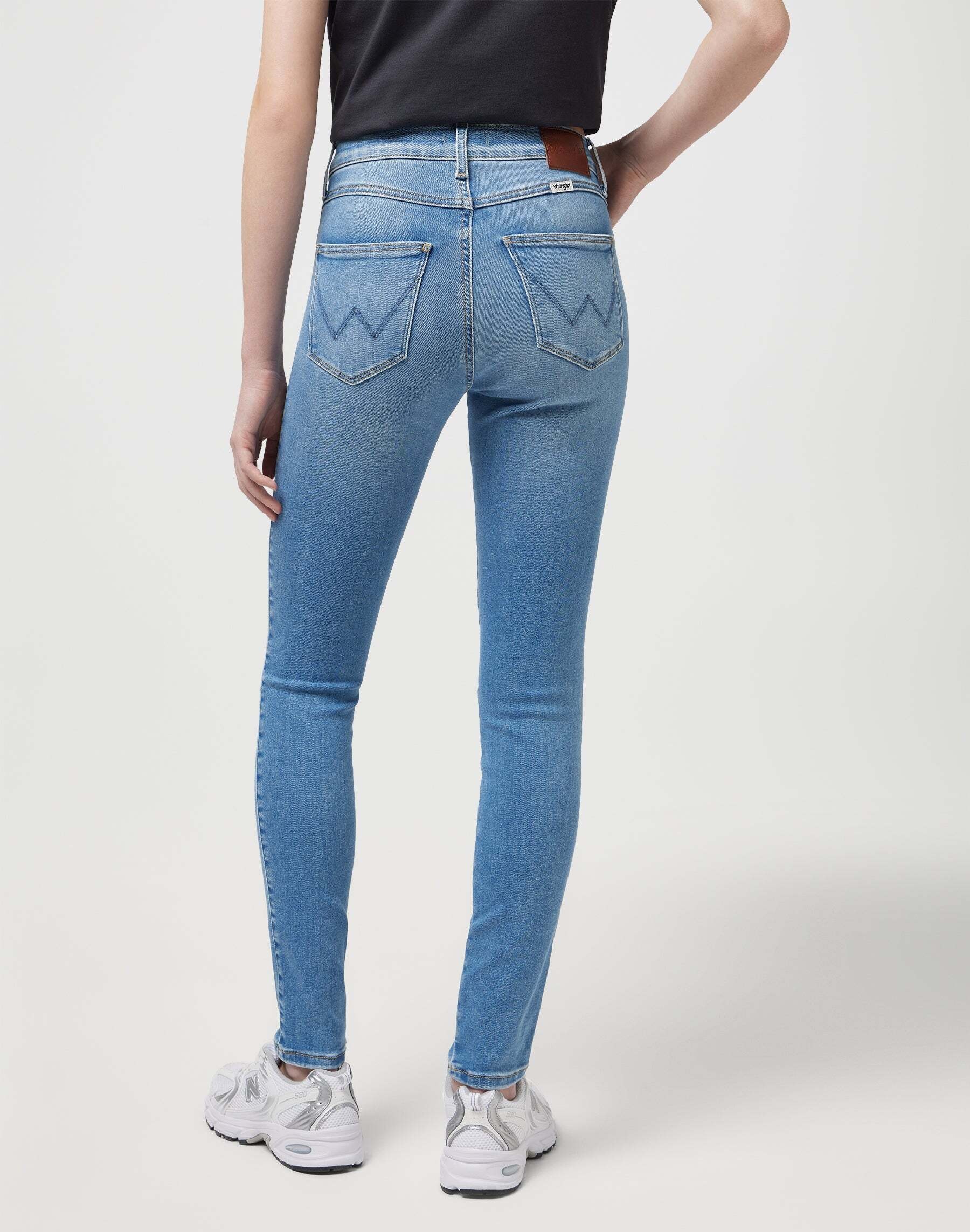 Wrangler Skinny-fit-Jeans »Wrangler Jeans High Skinny«