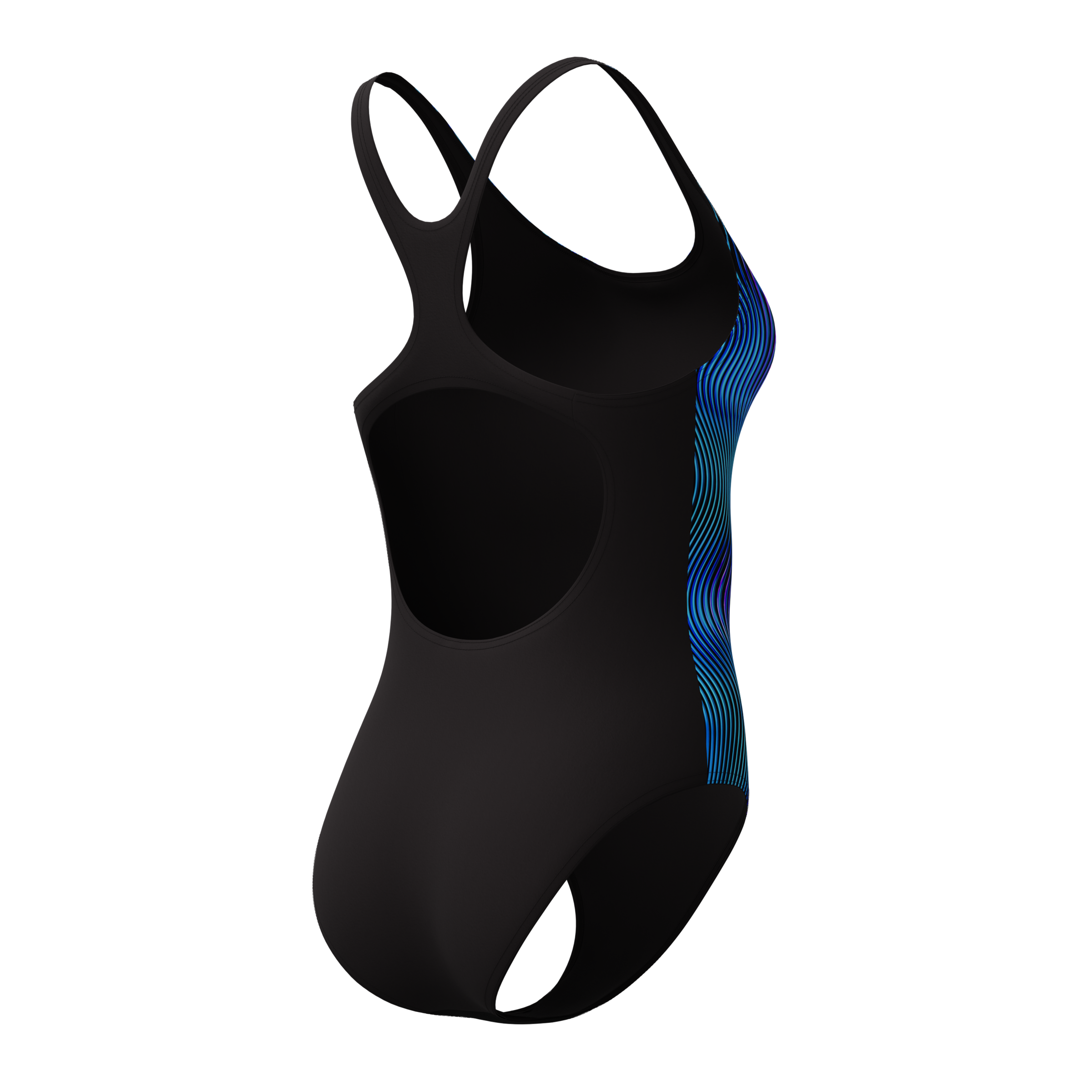 Speedo Badeanzug »ENG PRINT MEDALIST 1PC BLK/PNK«