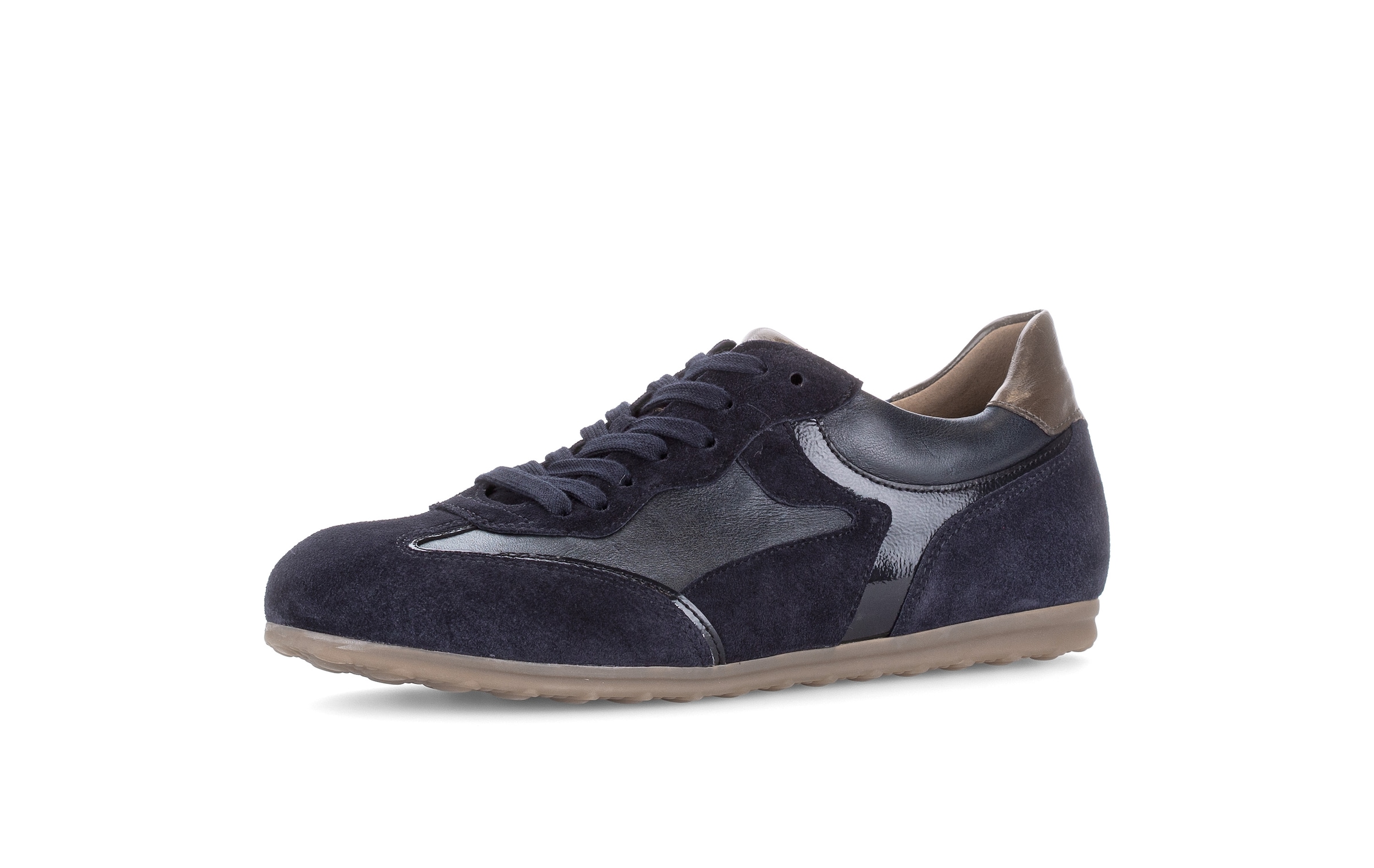 Image of Gabor Sneaker Schnürschuh, Halbschuh mit modischen Kontrastbesätzen, G-Weite