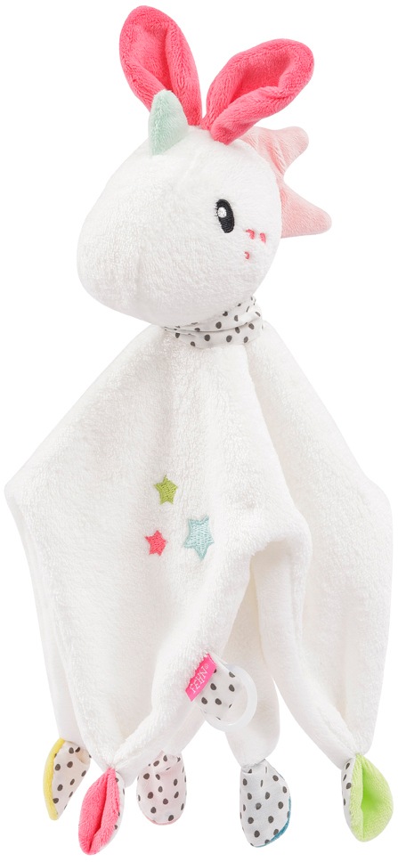 Image of Fehn Schmusetuch »Aiko & Yuki Einhorn«, mit Befestigungsring für Schnuller bei Ackermann Versand Schweiz