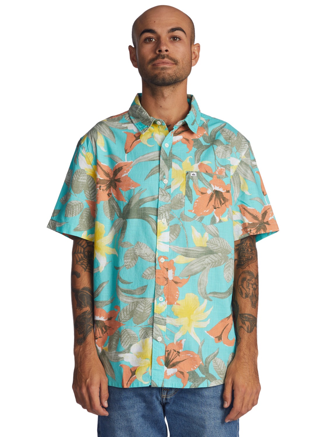 Image of Quiksilver Kurzarmhemd »Garden Path« bei Ackermann Versand Schweiz