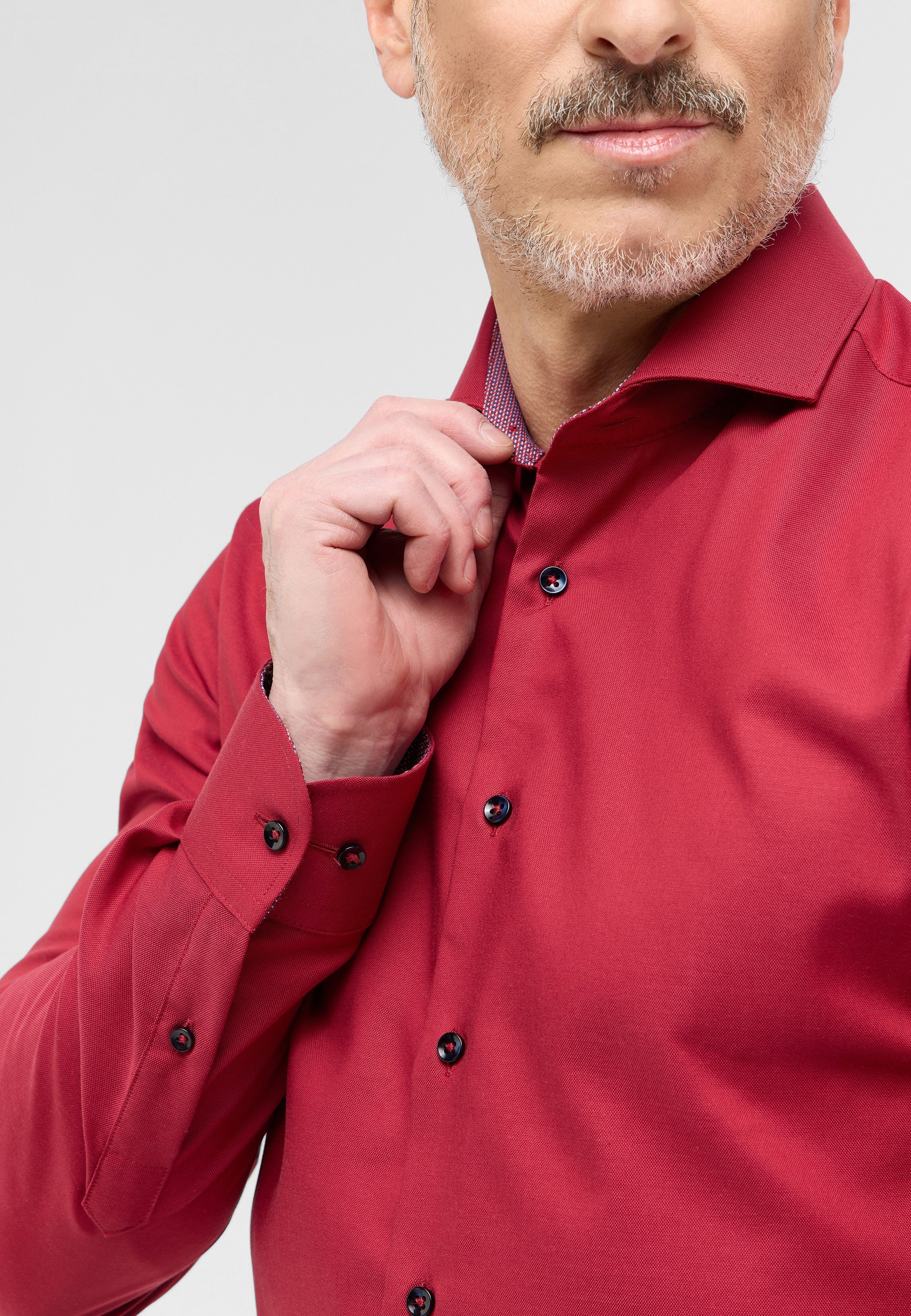 Eterna Langarmhemd »SLIM FIT« NON IRON (bügelfrei)
