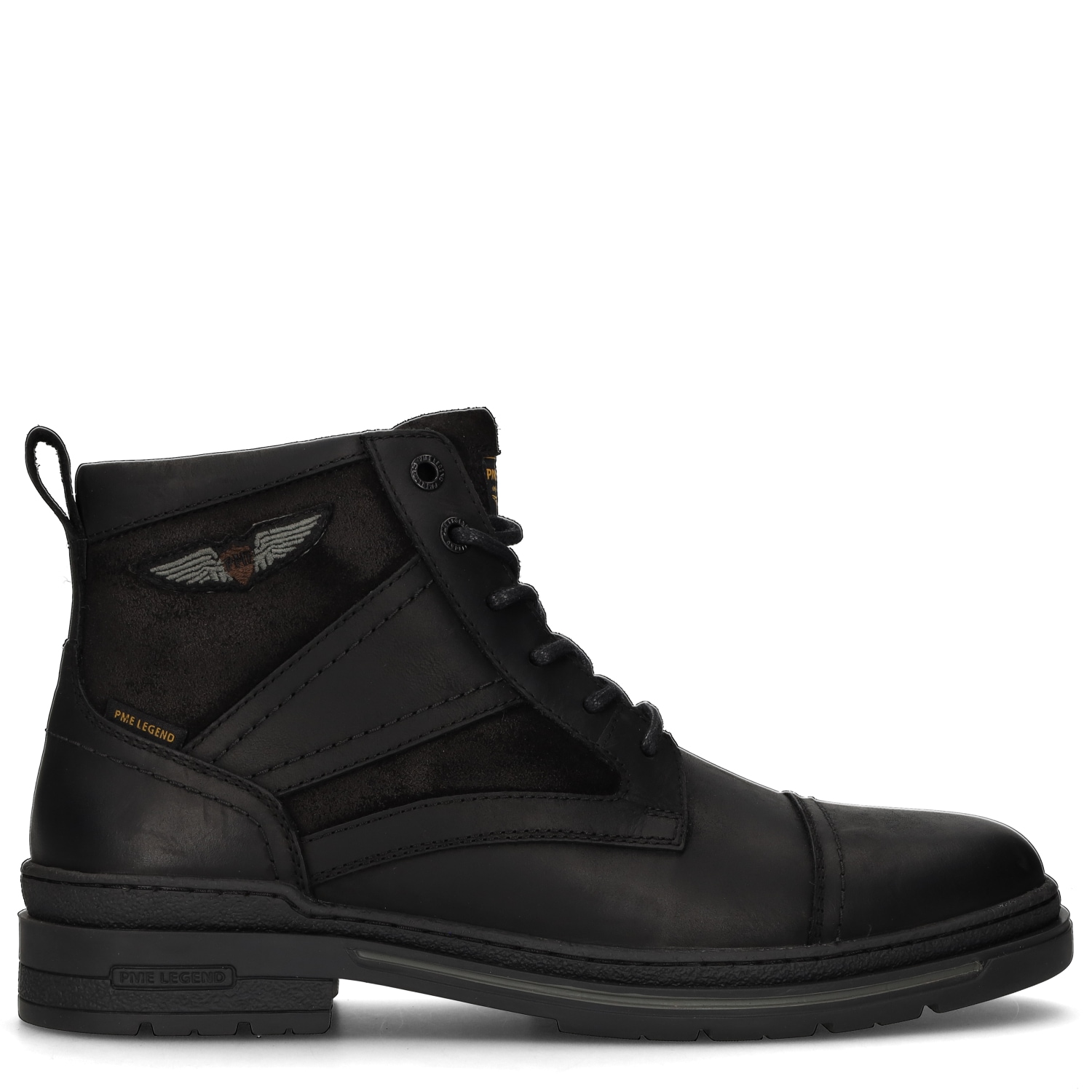 PME LEGEND Schnürstiefelette »TARMAC«  Schnürboots, Workerboots im Materialmix