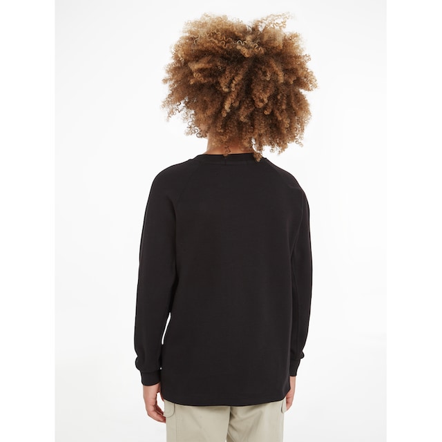 Jetzt Calvin Klein Jeans Langarmshirt »MODERN WAFFLE BADGE LS T-SHIRT«, mit  Logopatch bestellen