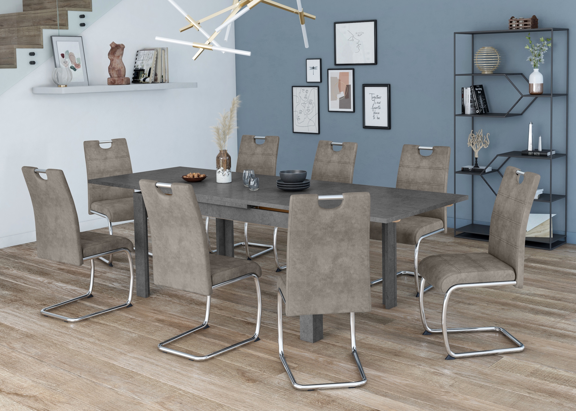 Mäusbacher Esstisch »Monti«, BESTSELLER!, Tisch, Küchentisch, Auszugstisch ausziehbar auf 280 cm