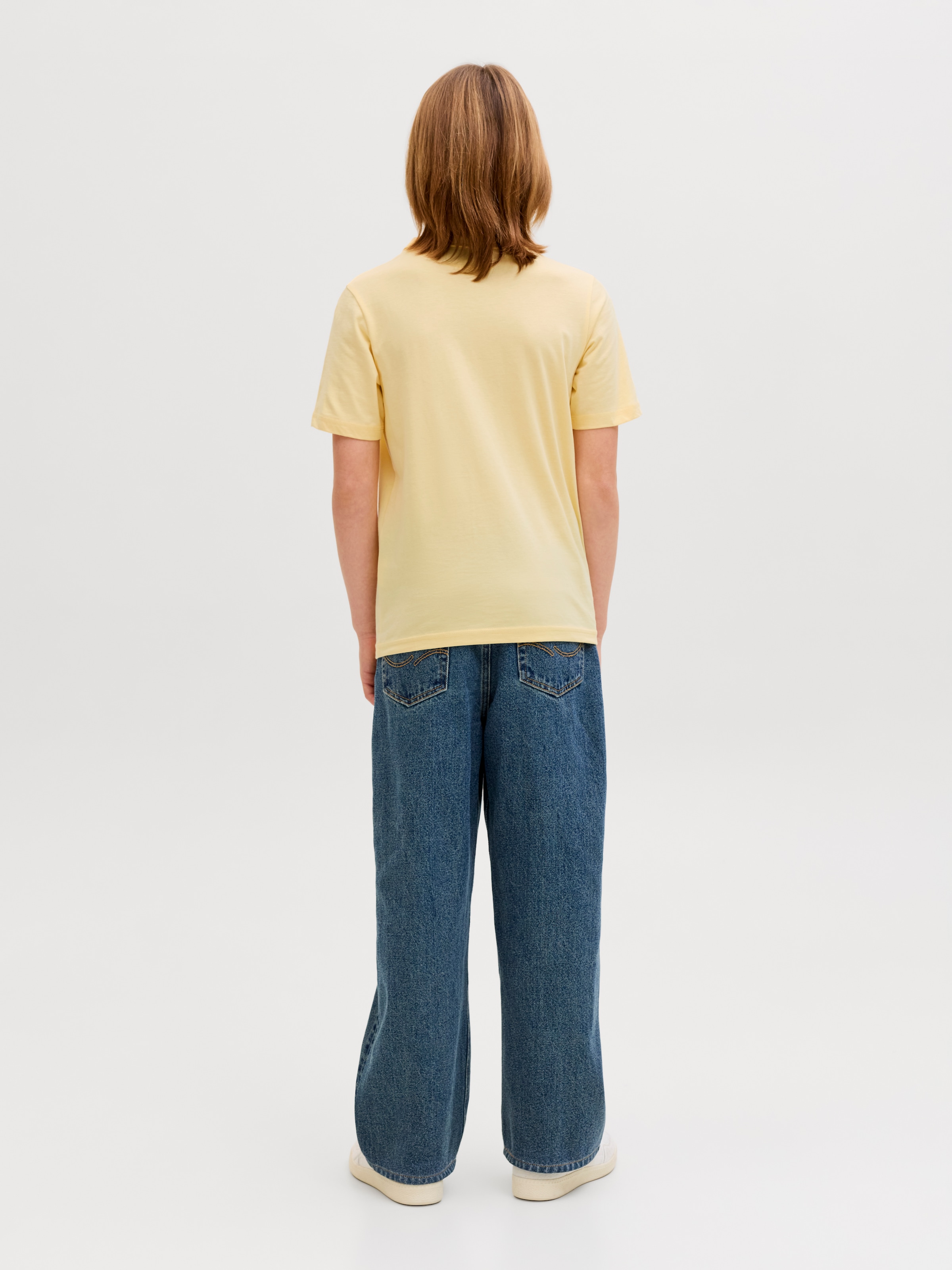 Jack & Jones Junior T-shirt »JJCOLLEGE LOGO TEE SS CREW NECK JNR« avec impression logo