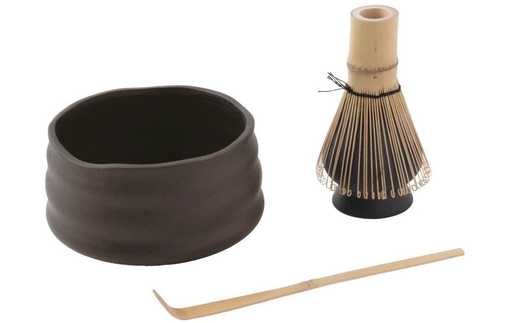 Image of Teekanne "Paderno 4-teiliges Matcha-Set 0 l" 4 Stk. tlg. Teebereiter
