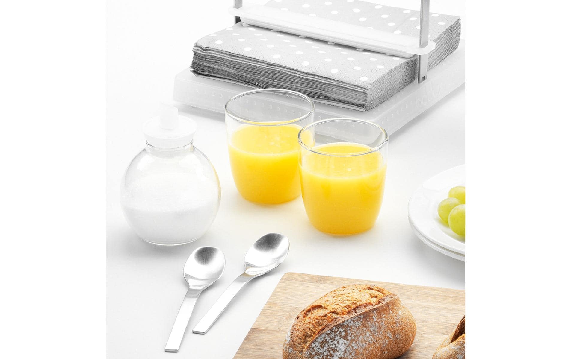 Bodum Trinkflasche »Kvadrant 4-teilig 0.2 l«
