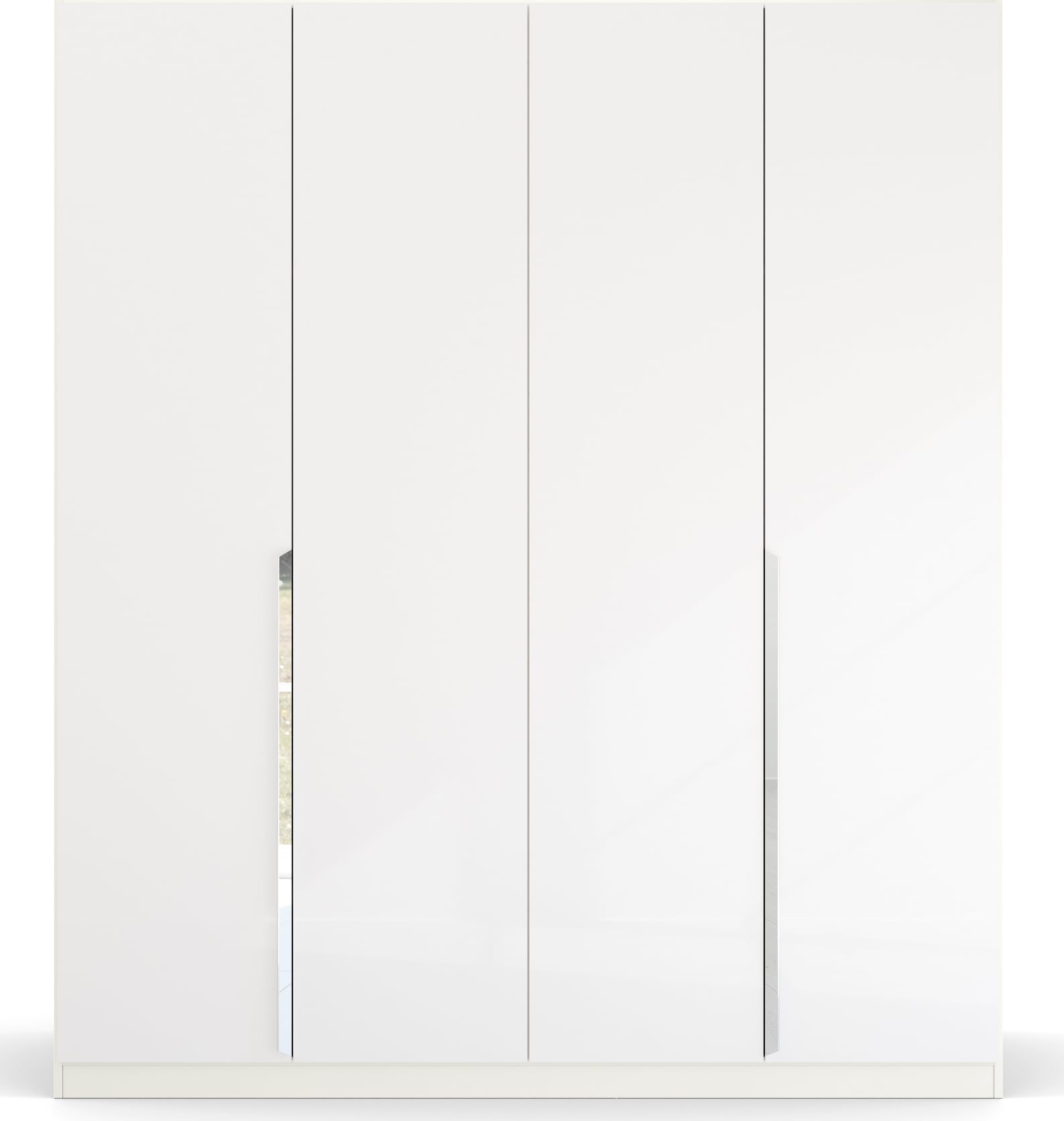 rauch Drehtürenschrank »Kleiderschrank Schrank Garderobe Ankleide GLAMOUR BY QUADRA SPIN« Breiten: 181/226/271 cm, Höhe 210 cm,  mit eleganter Hochglanzfront und Stangengriff MADE IN GERMANY