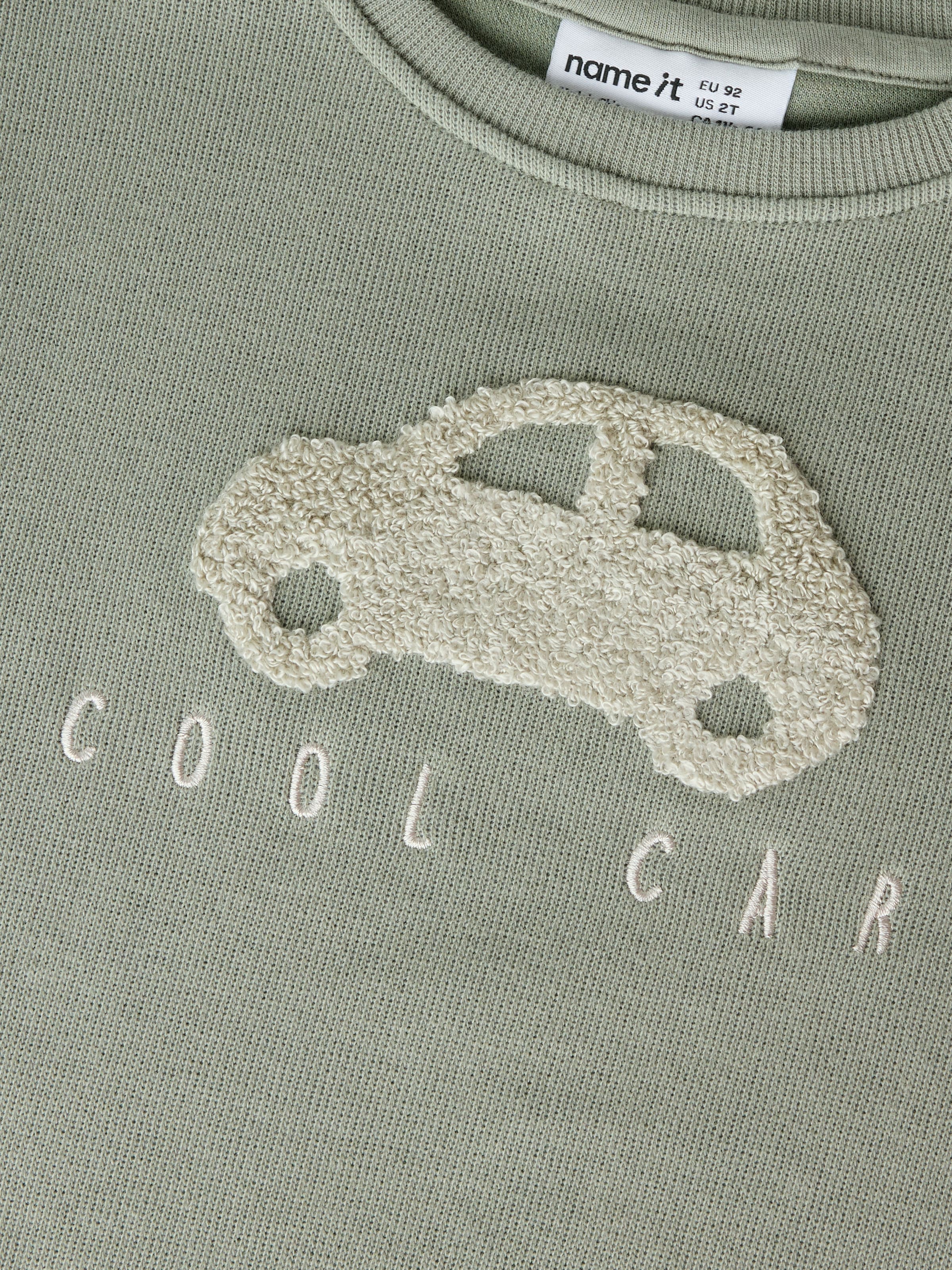 Name It Sweatshirt »NMMOBEAR NREG SWEAT UNB«, mit hochwertiger 3D-Stickerei
